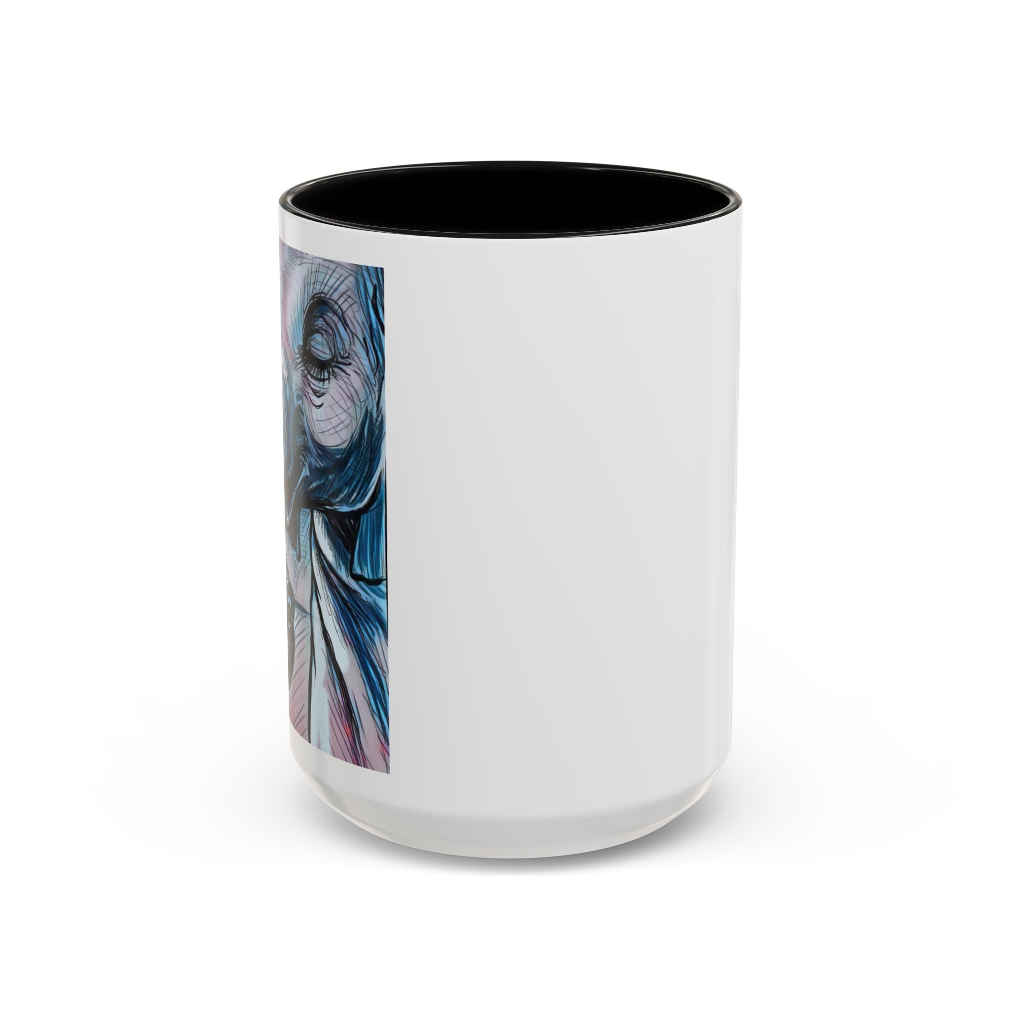 Elephant loves Coffee Accent Ceramic Mug (11/15oz)