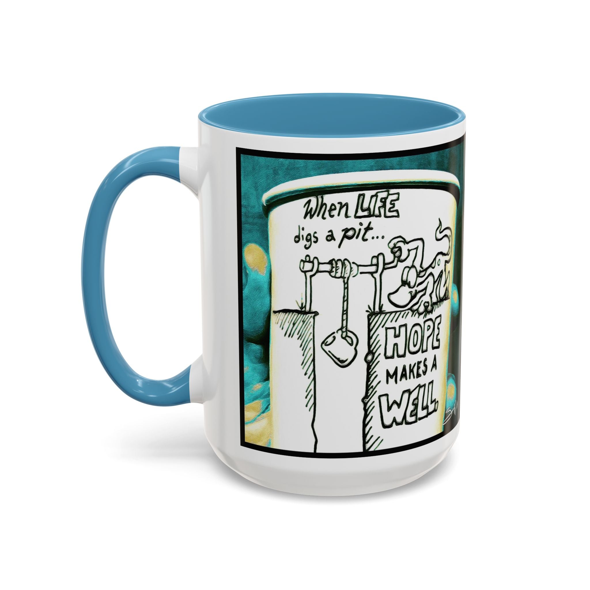 Hope Well Joe Accent Ceramic Mug (11/15oz)