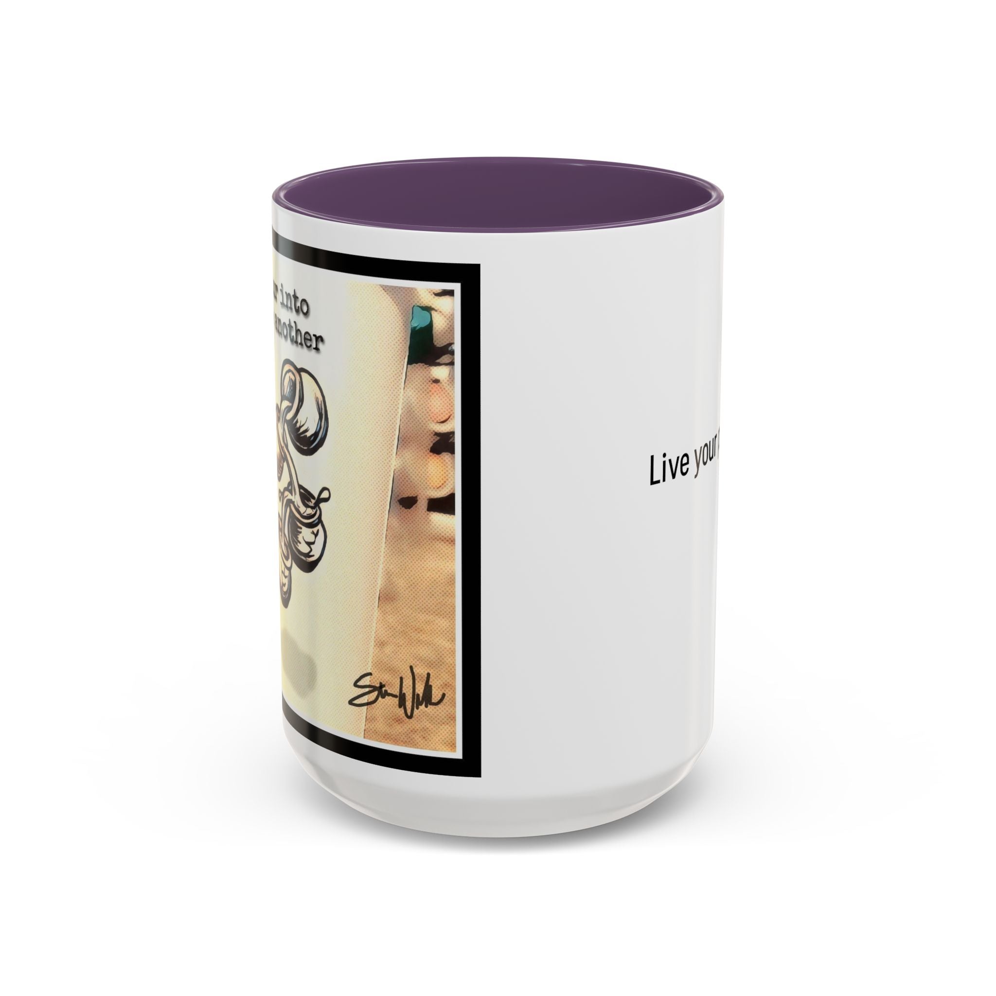 Pour into Others Accent Ceramic Mug (11/15oz)