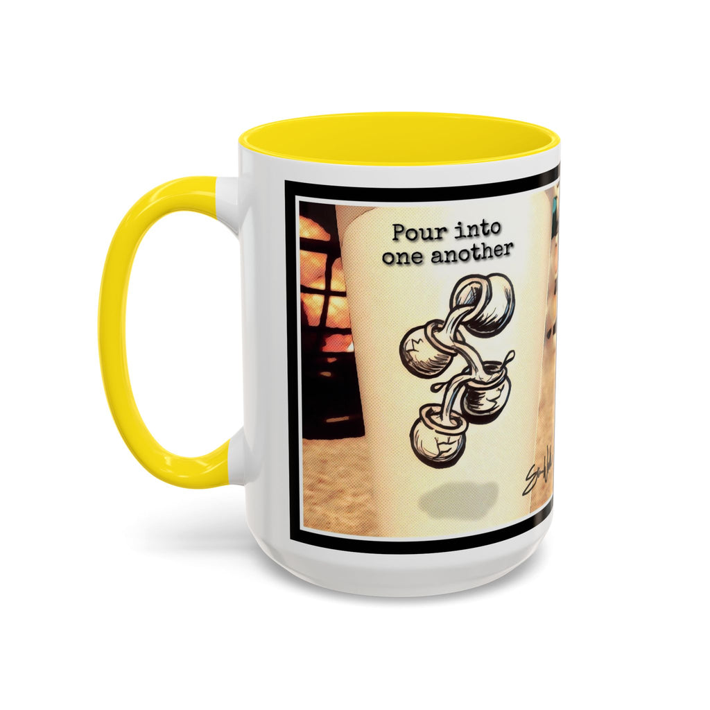 Pour into Others Accent Ceramic Mug (11/15oz)