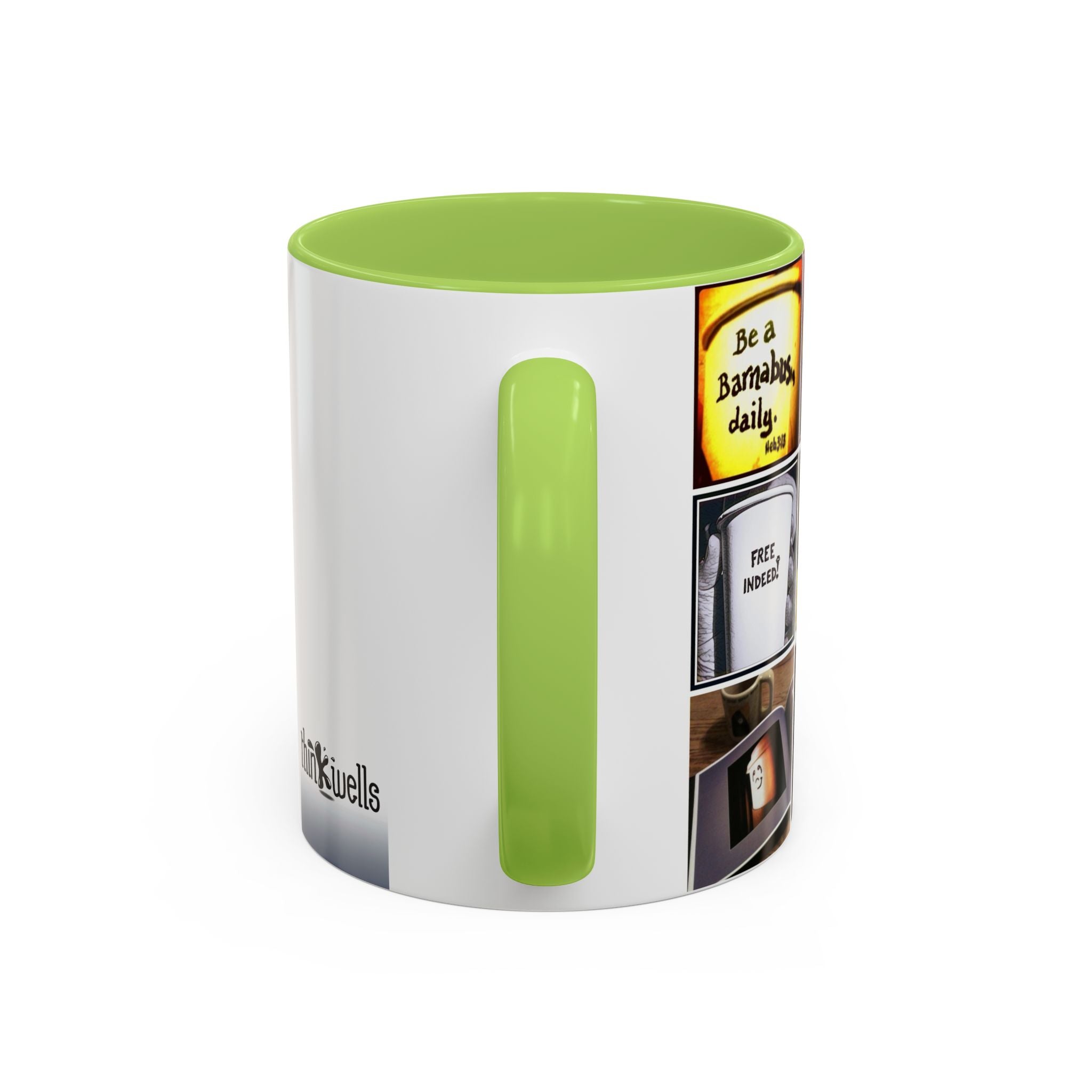 Be a Barnabus Collage Accent Ceramic Mug (11/15oz)