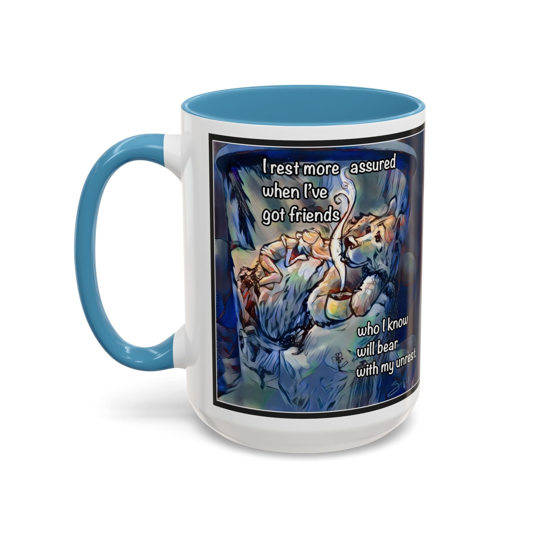 Bear Unrest Accent Ceramic Mug (11/15oz)