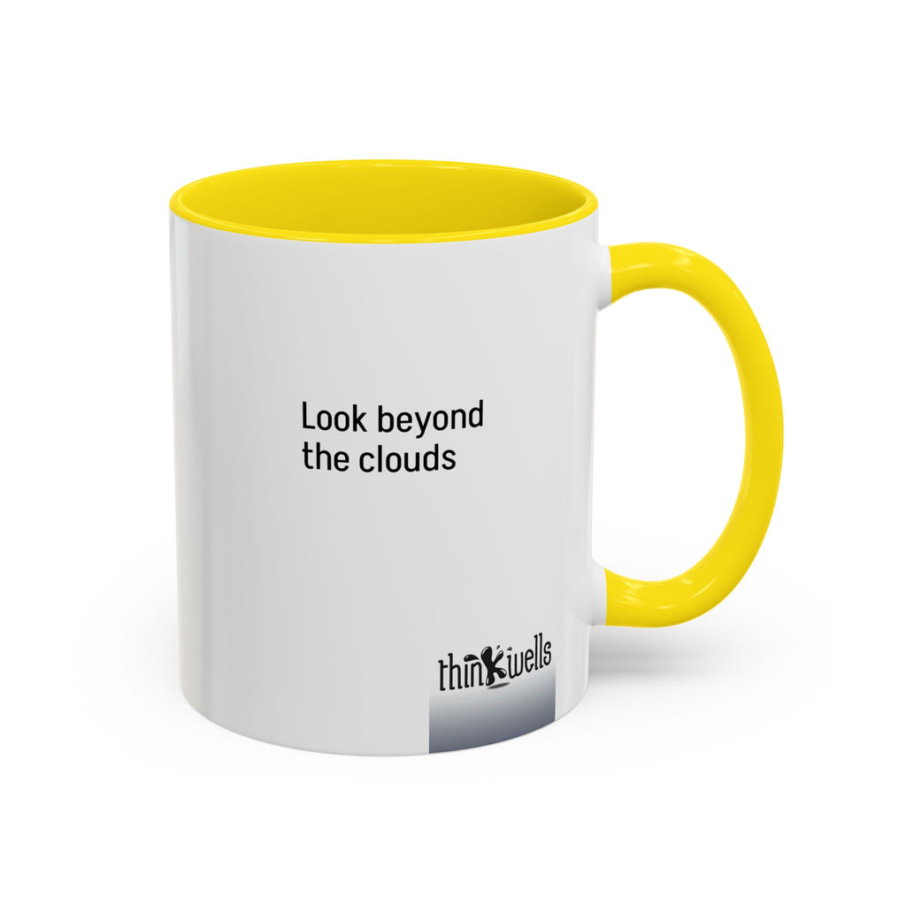 Above the Clouds Accent Ceramic Mug (11/15oz)