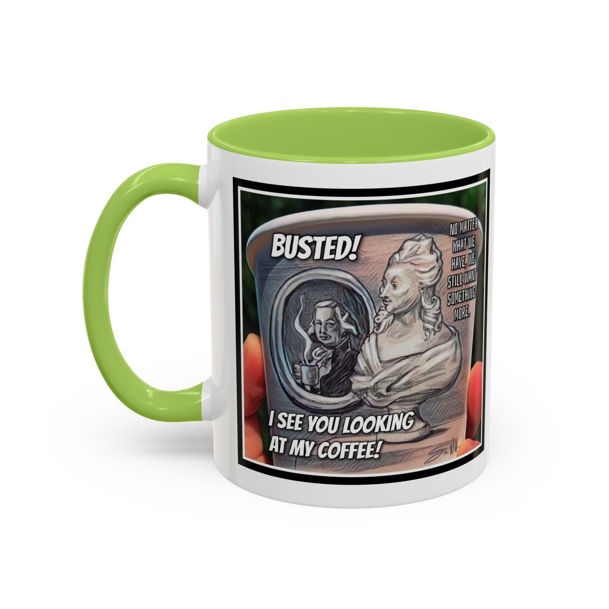 Busted - Debate Accent Ceramic Mug (11/15oz)