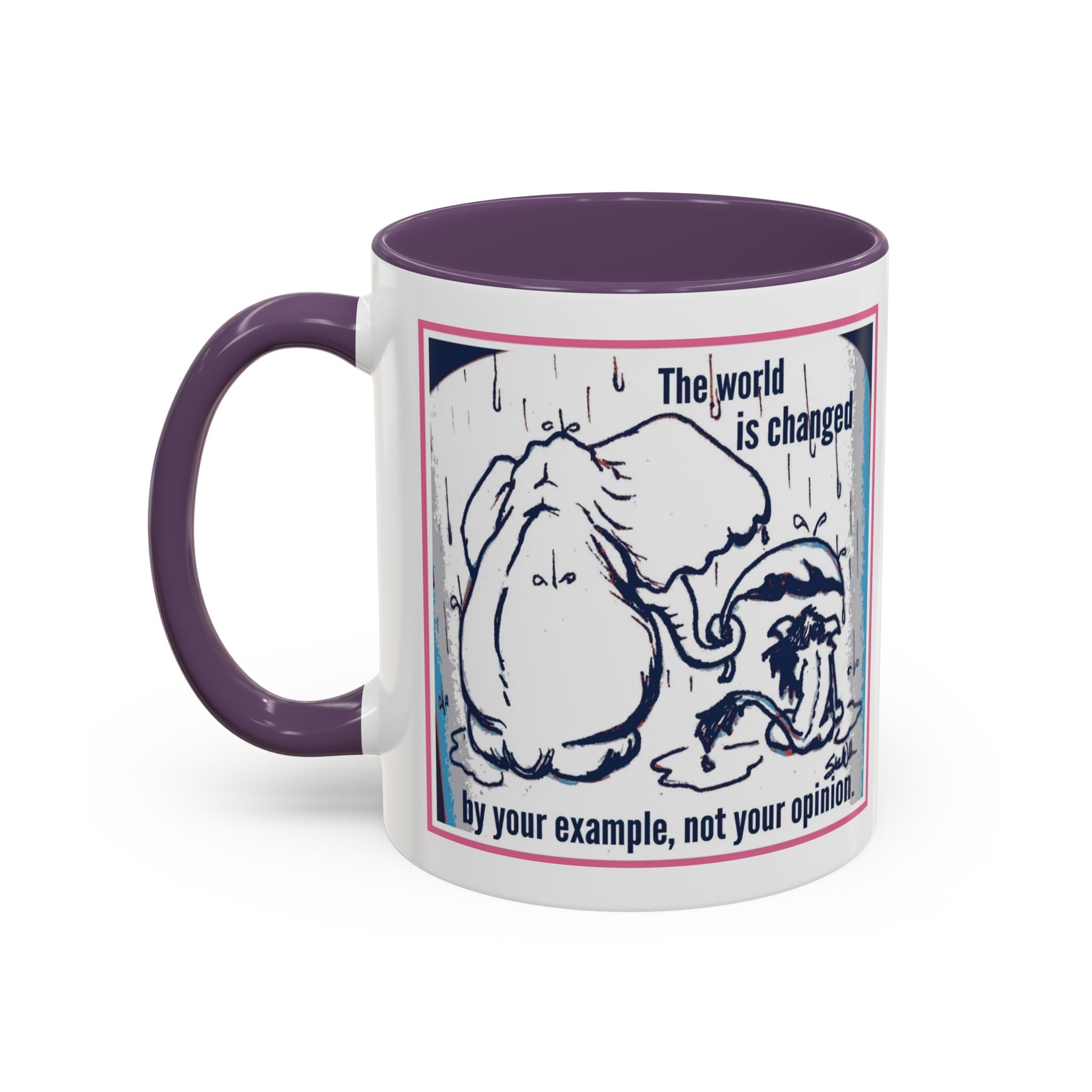 How the World is Changed Accent Ceramic Mug (11/15oz)