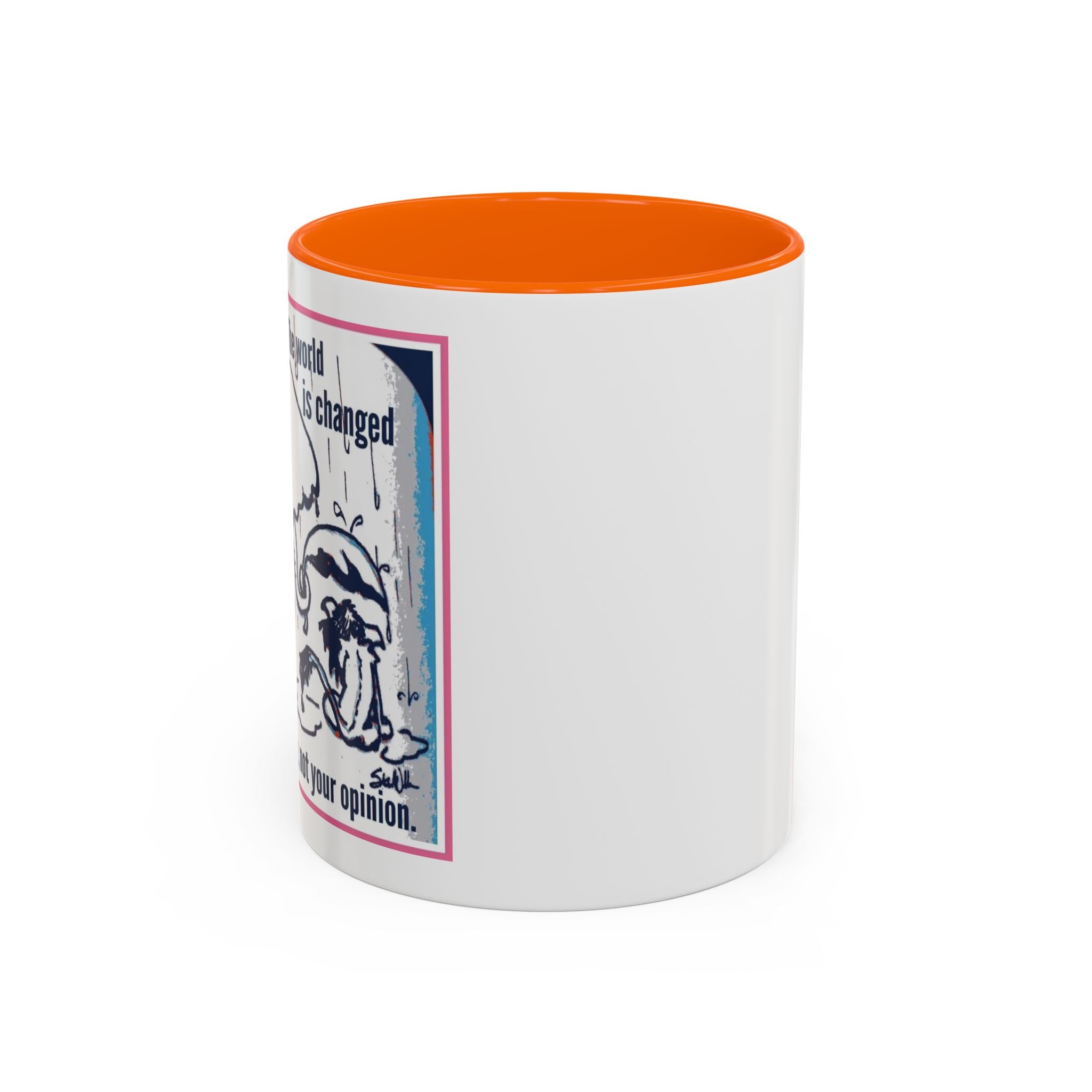 How the World is Changed Accent Ceramic Mug (11/15oz)