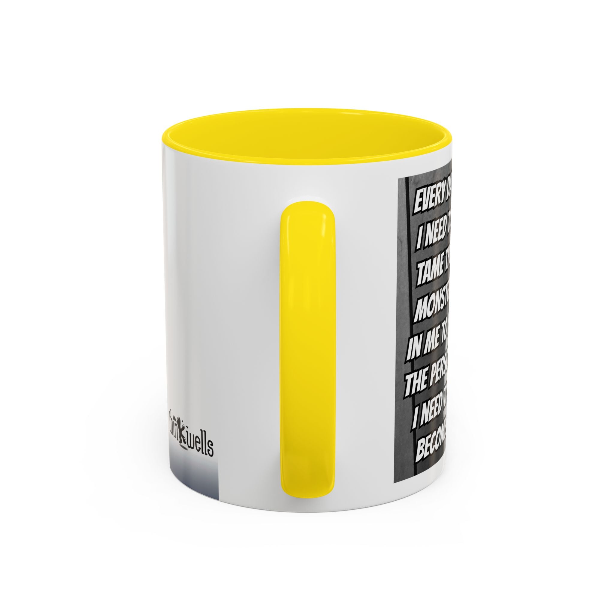 Tame the Monster Accent Ceramic Mug (11/15oz)