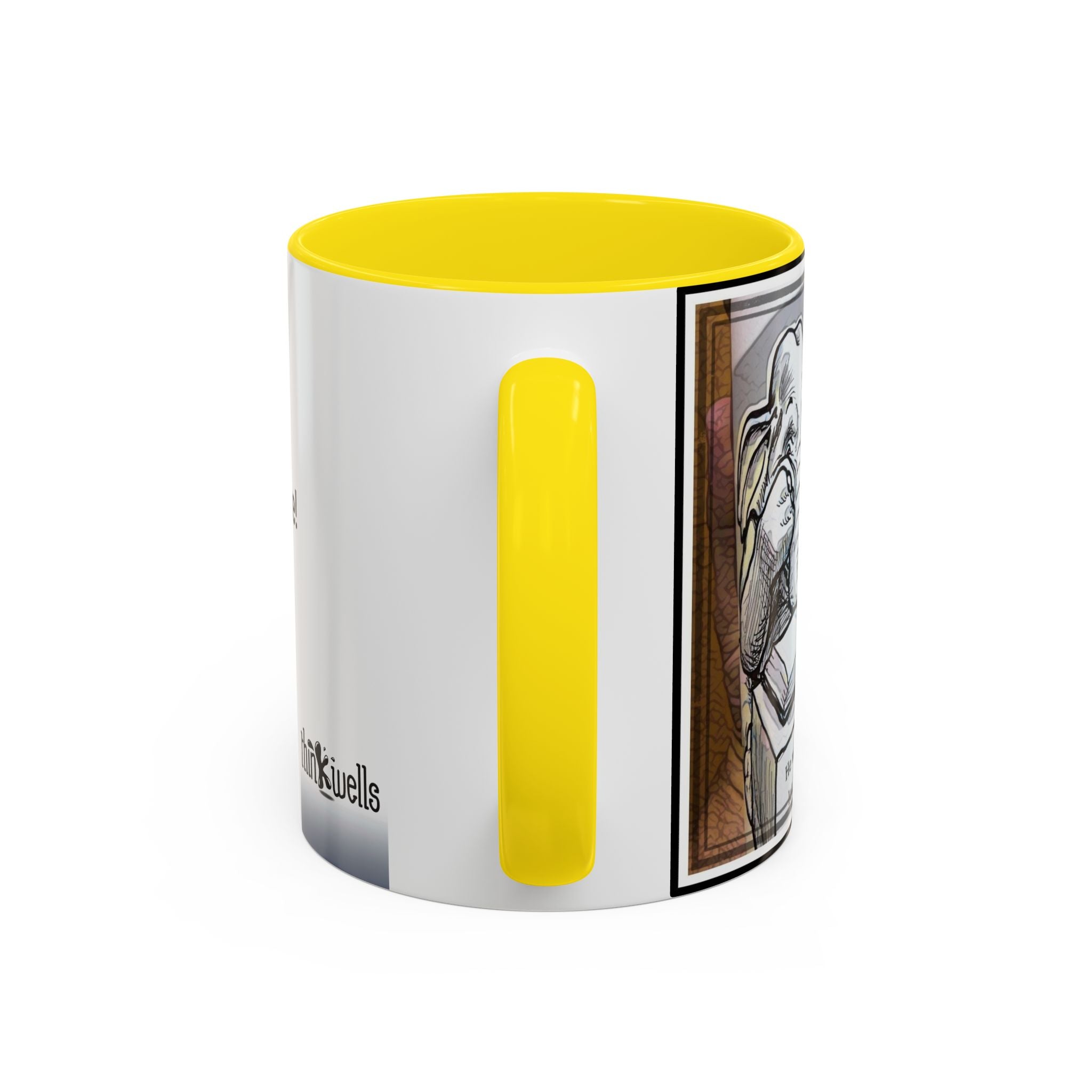 Elephant Engage Accent Ceramic Mug (11/15oz)