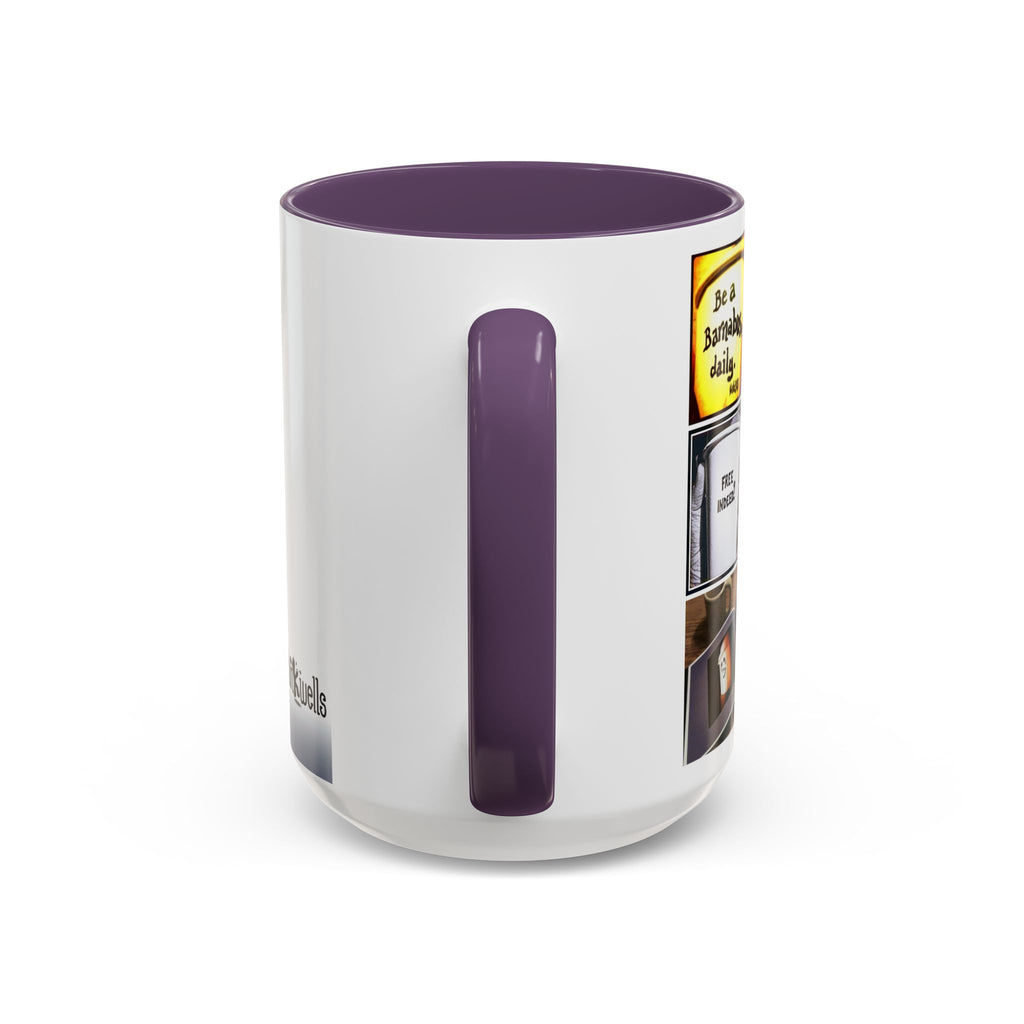 Be a Barnabus Collage Accent Ceramic Mug (11/15oz)