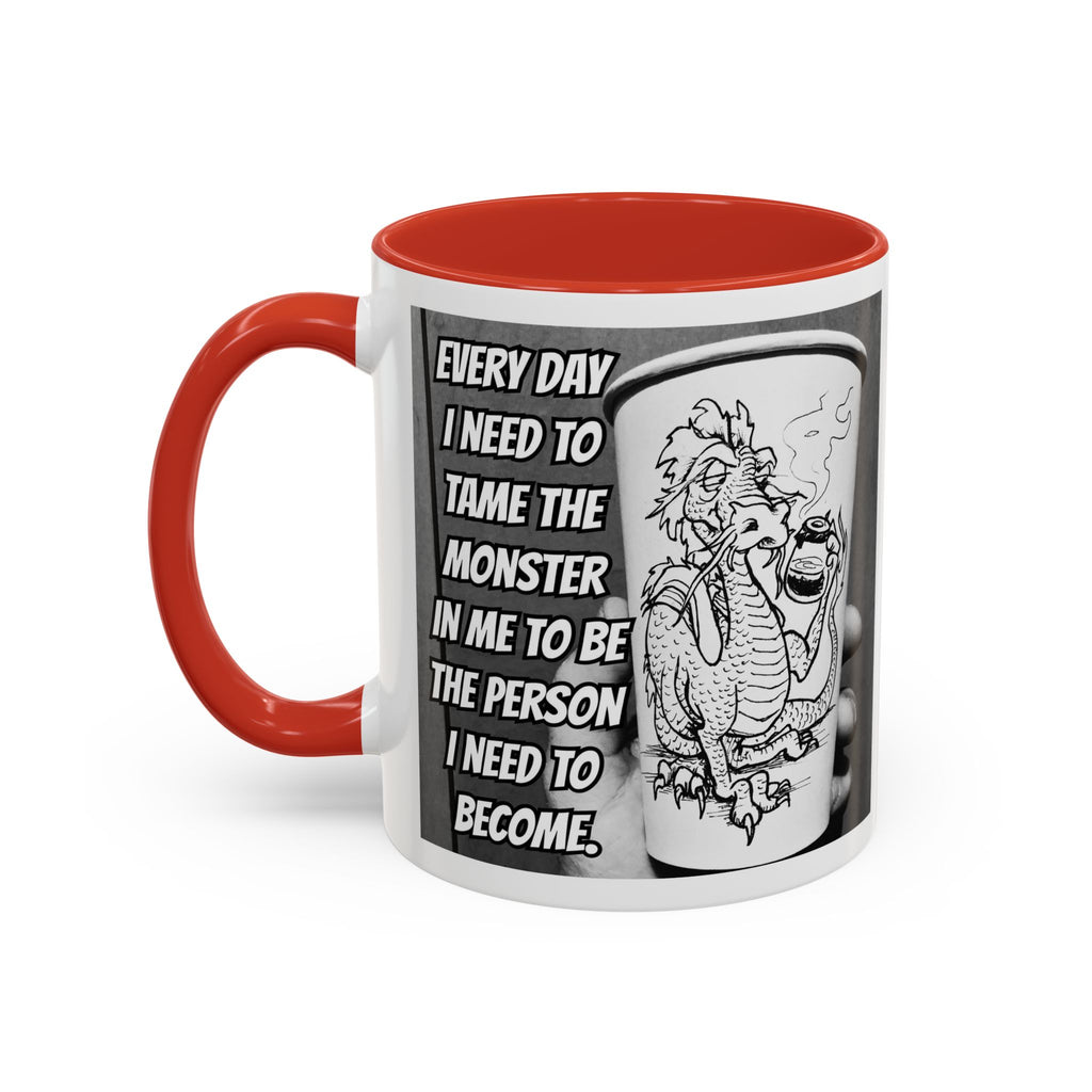 Tame the Monster Accent Ceramic Mug (11/15oz)