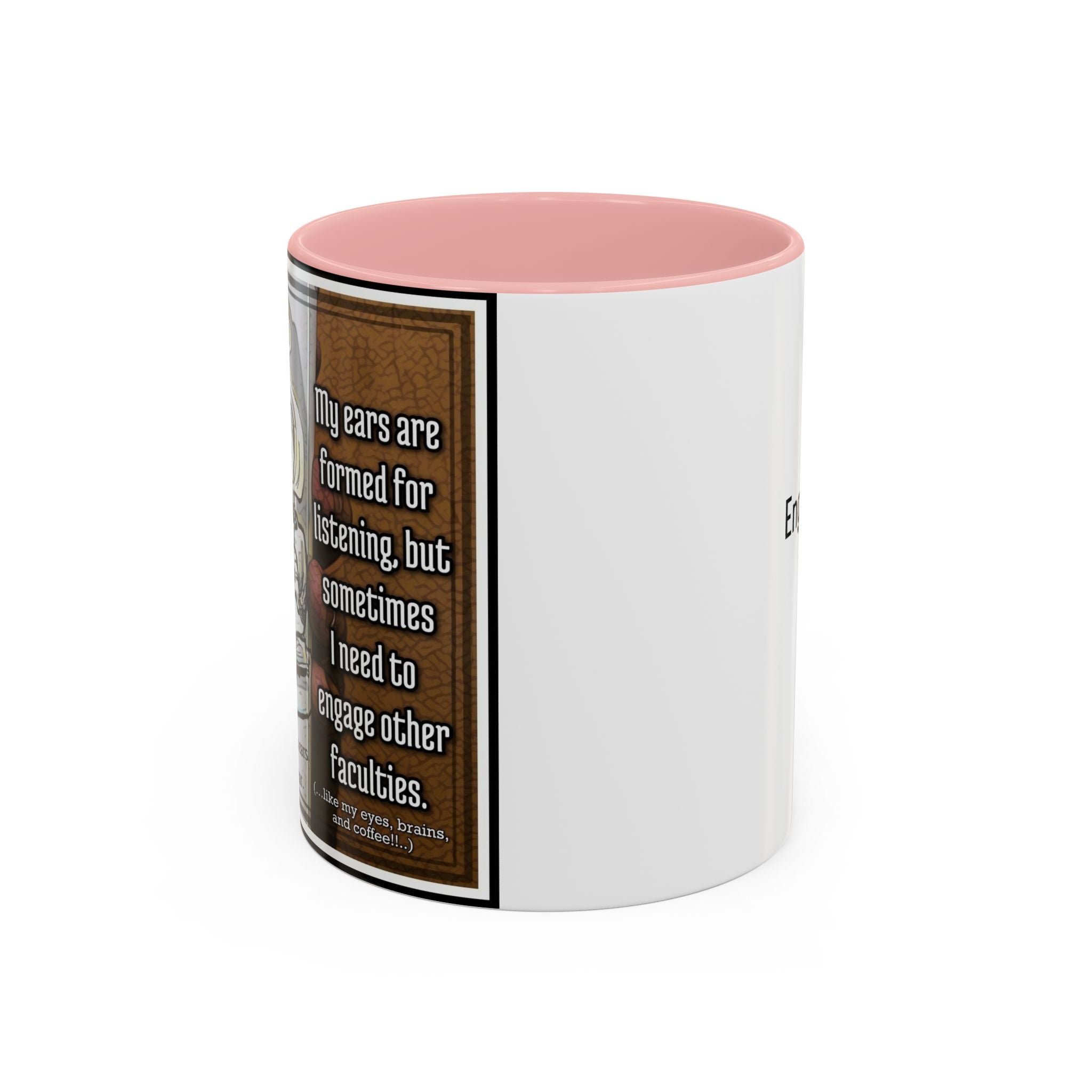 Elephant Engage Accent Ceramic Mug (11/15oz)