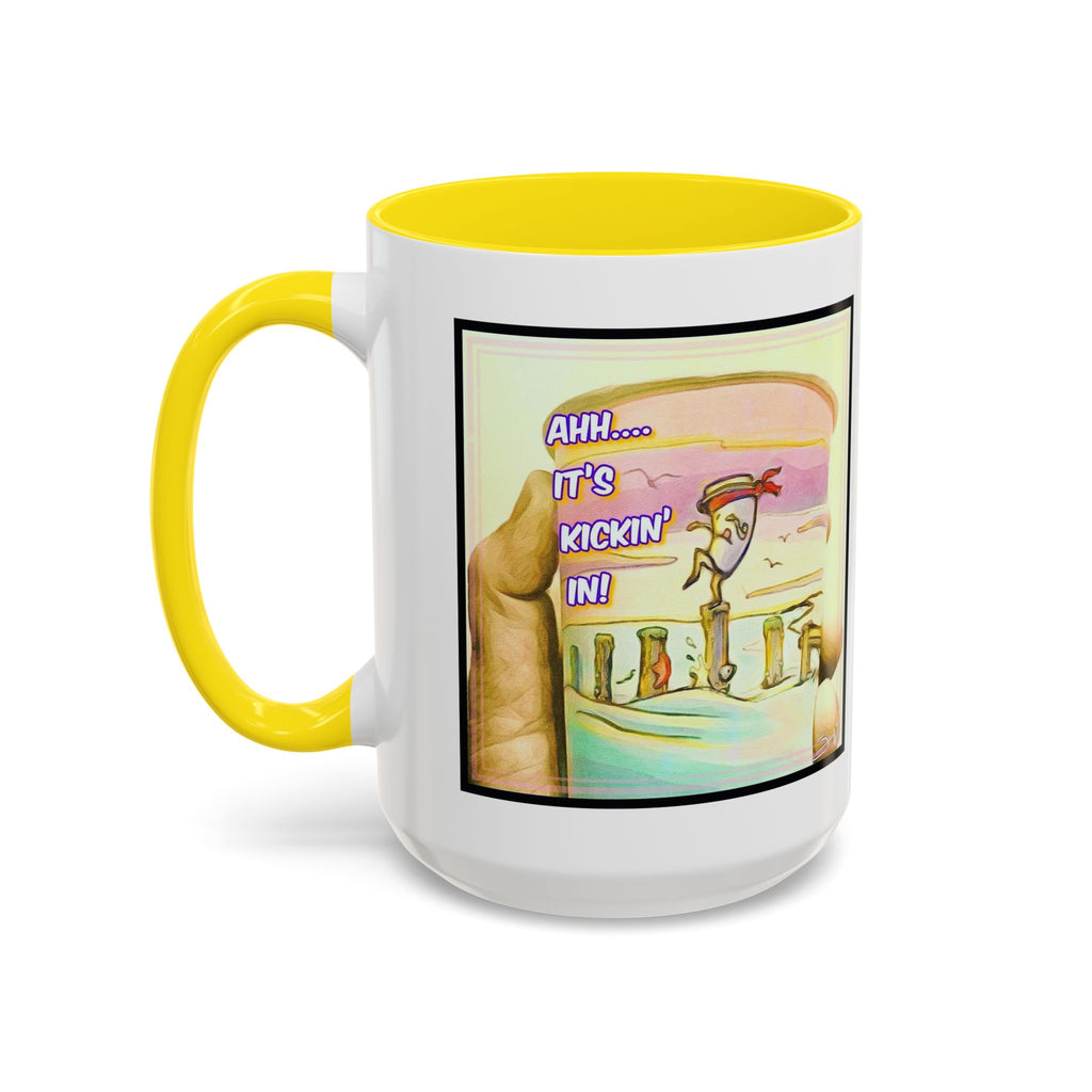 Karate Kickin' in Accent Ceramic Mug (11/15oz)