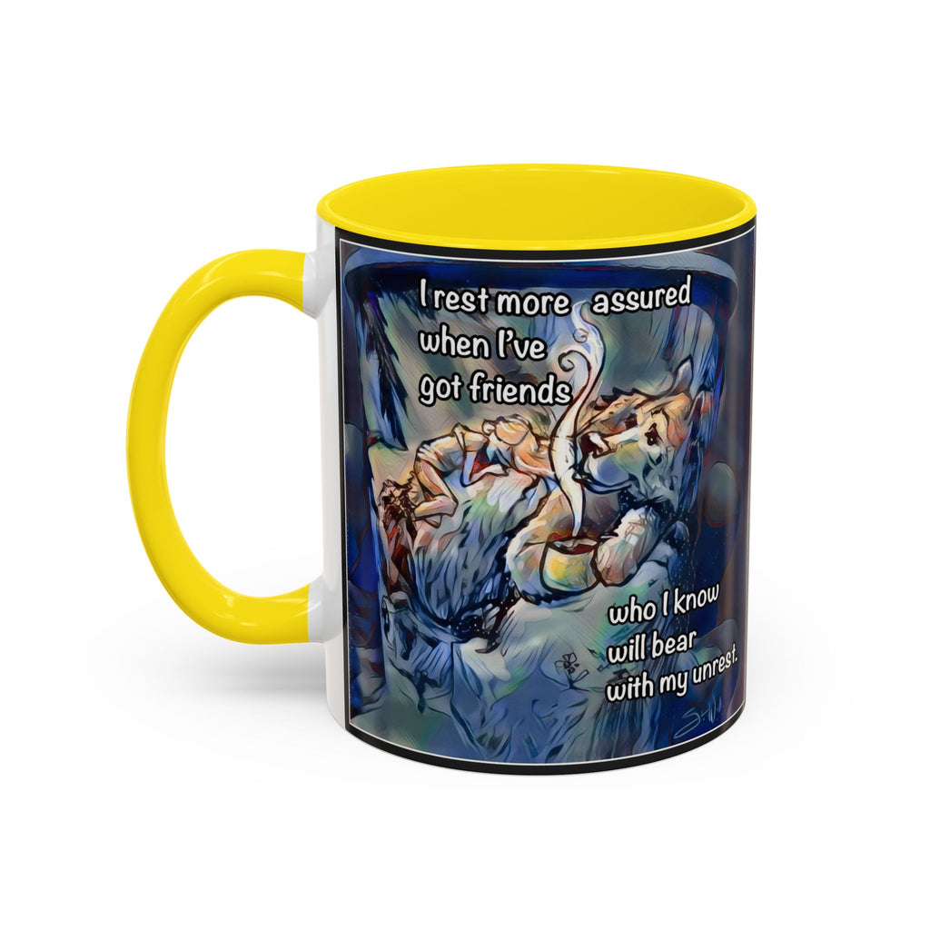 Bear Unrest Accent Ceramic Mug (11/15oz)