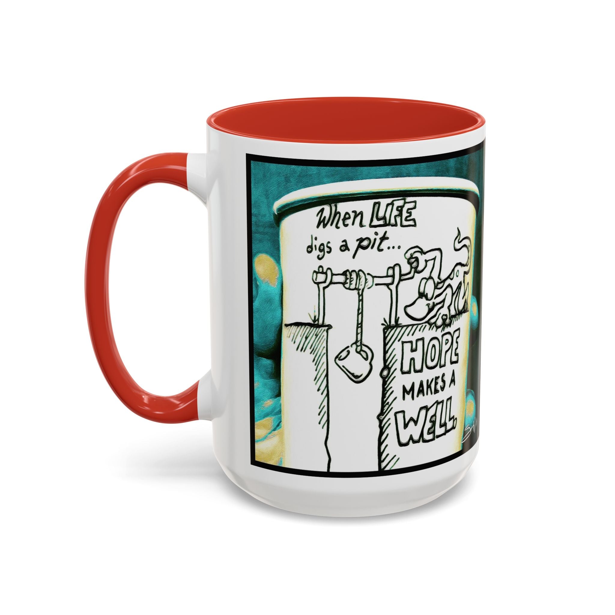 Hope Well Joe Accent Ceramic Mug (11/15oz)