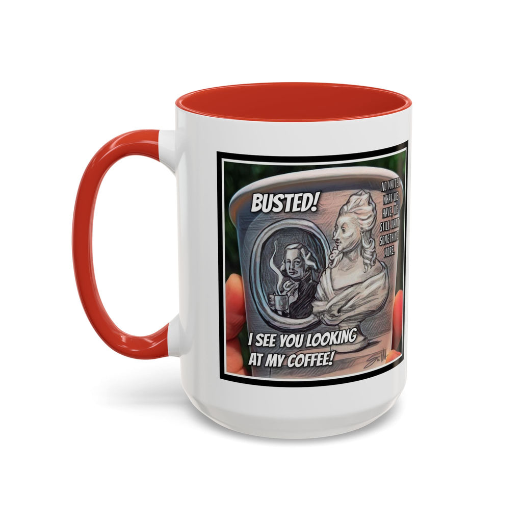 Busted - Debate Accent Ceramic Mug (11/15oz)