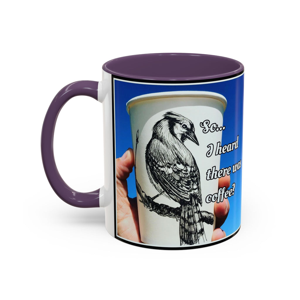 Blue Jay Coffee Accent Ceramic Mug (11/15oz)