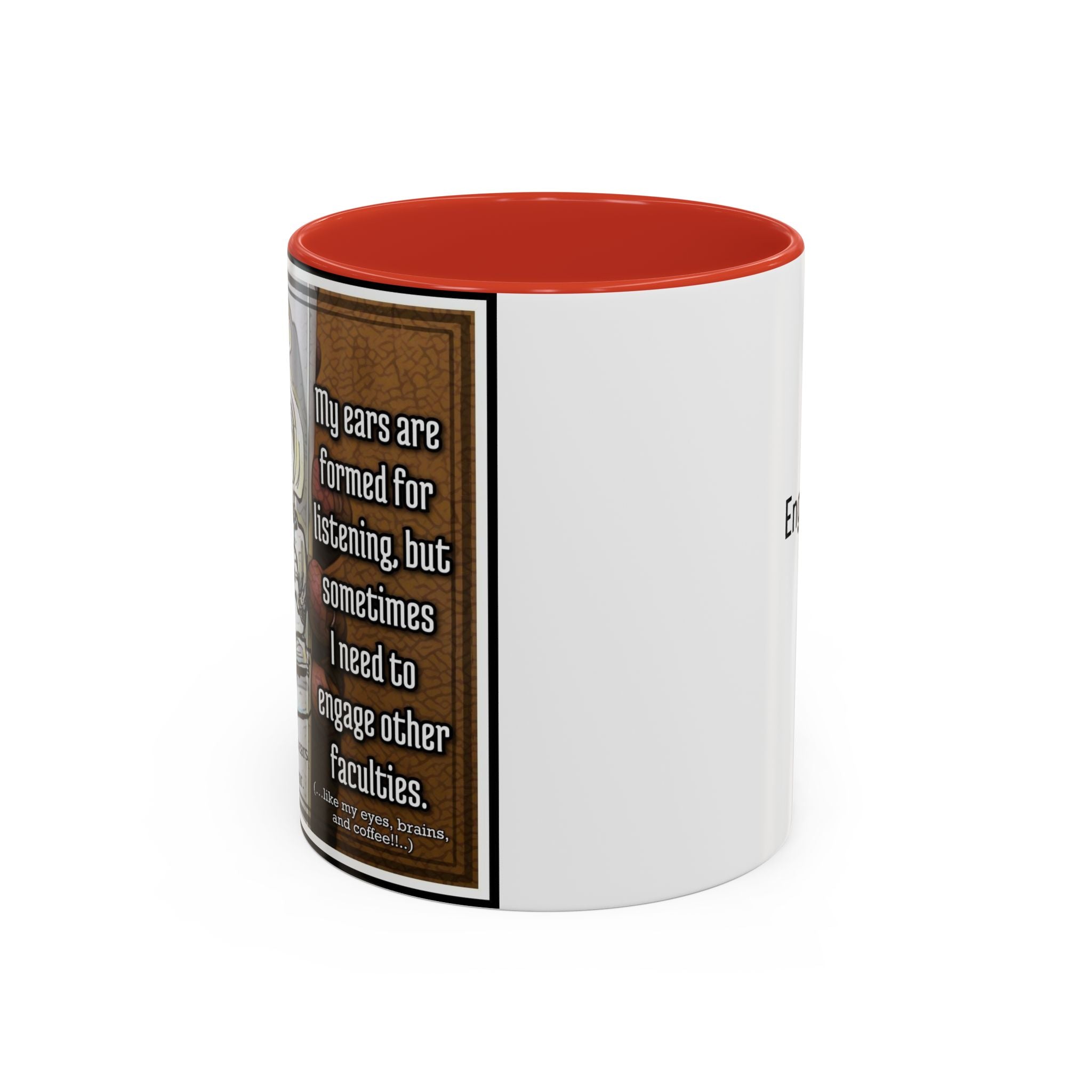 Elephant Engage Accent Ceramic Mug (11/15oz)