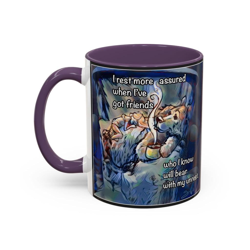 Bear Unrest Accent Ceramic Mug (11/15oz)