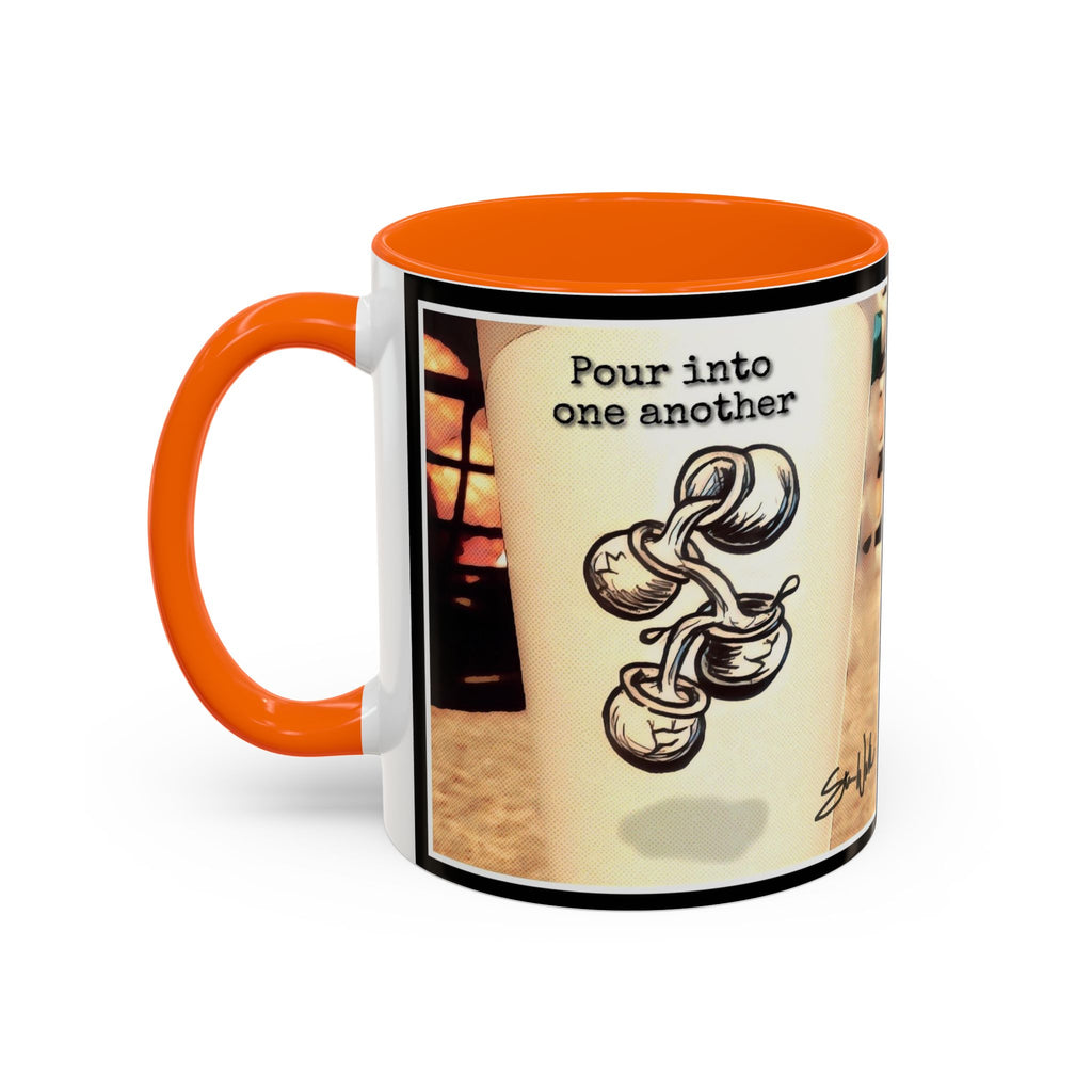 Pour into Others Accent Ceramic Mug (11/15oz)