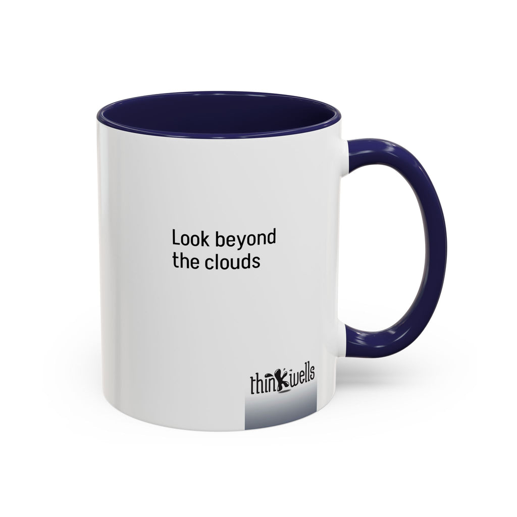Above the Clouds Accent Ceramic Mug (11/15oz)