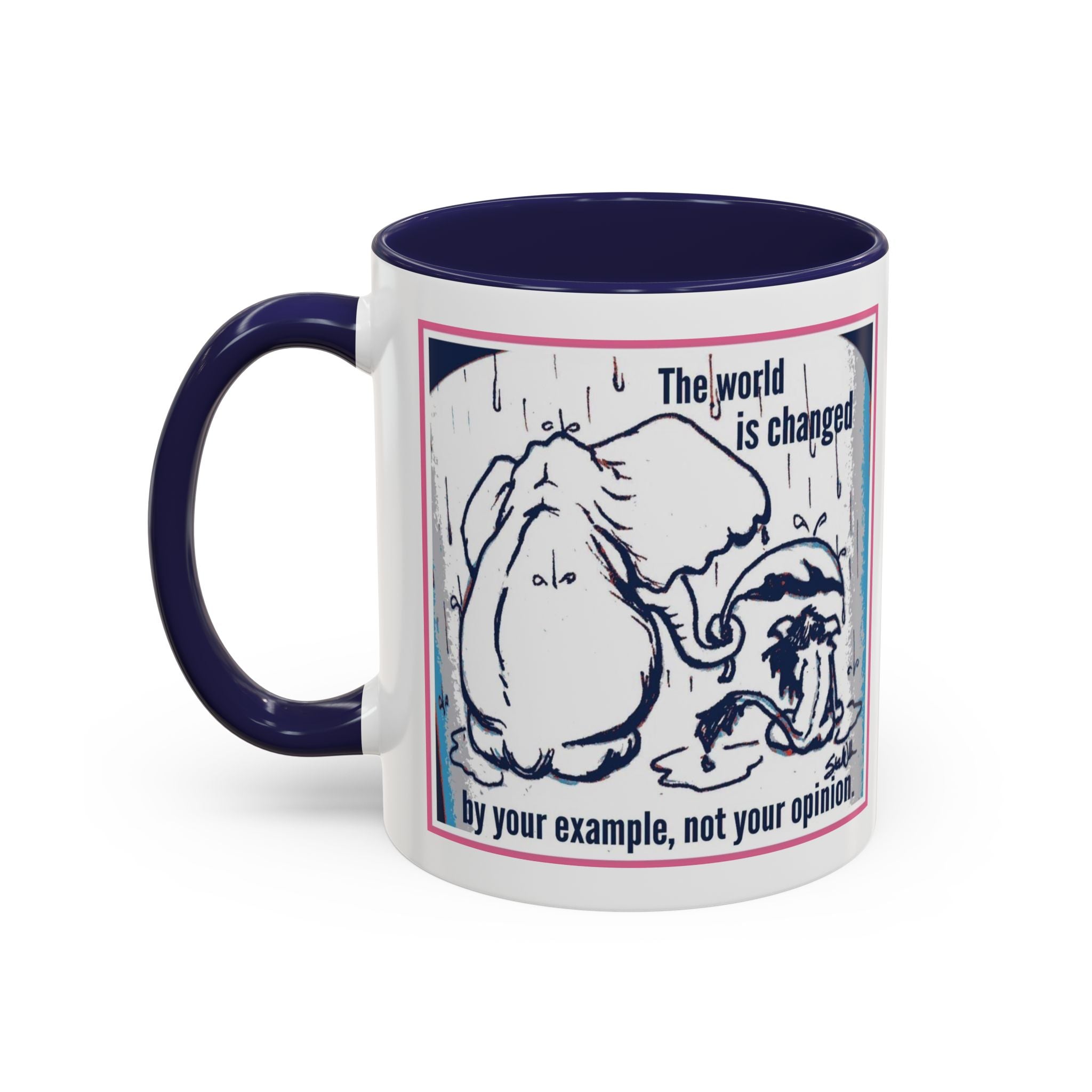 How the World is Changed Accent Ceramic Mug (11/15oz)