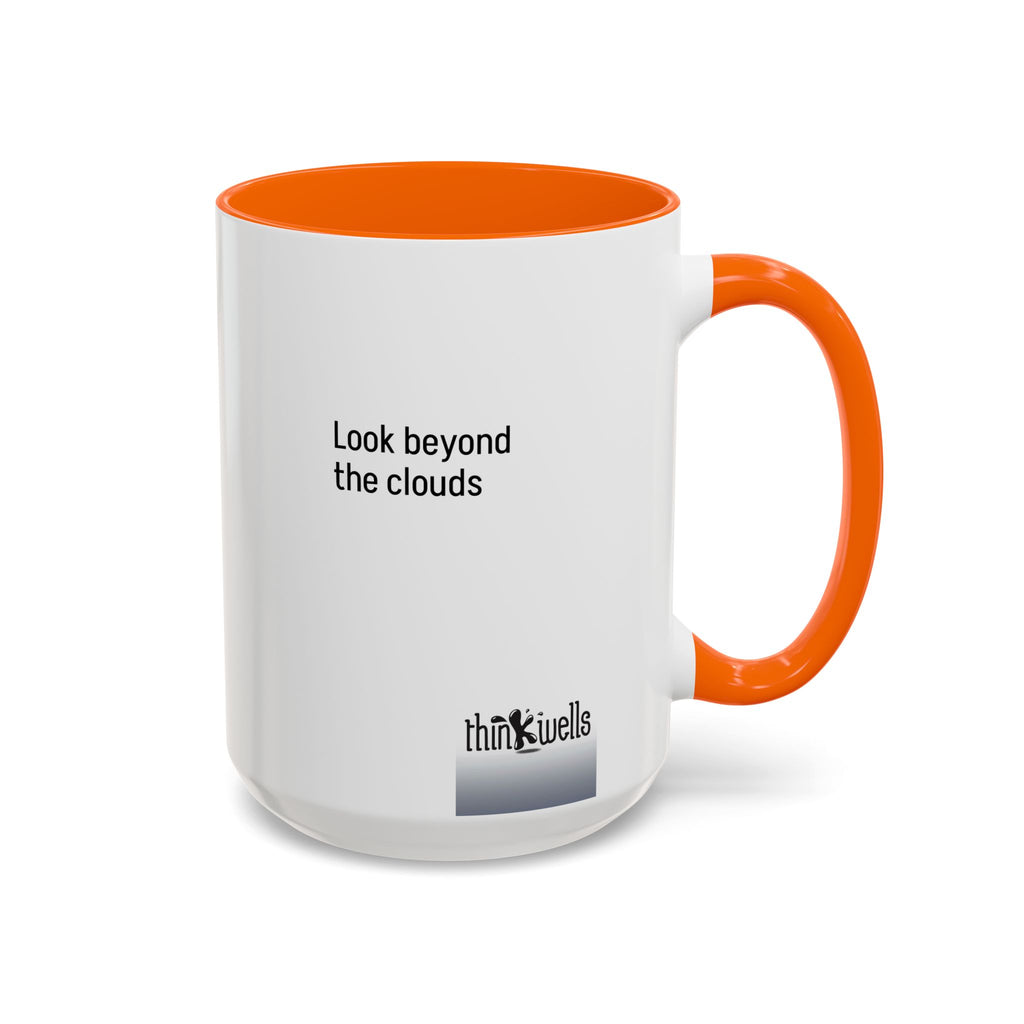 Above the Clouds Accent Ceramic Mug (11/15oz)
