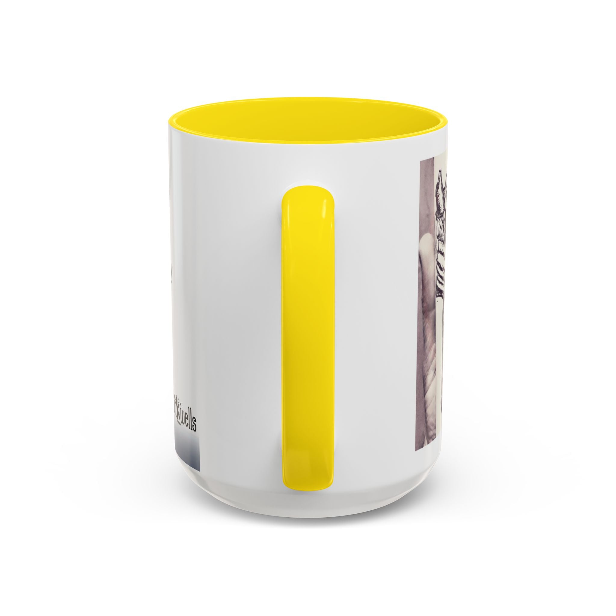 Coffee Ready Lion Accent Ceramic Mug (11/15oz)