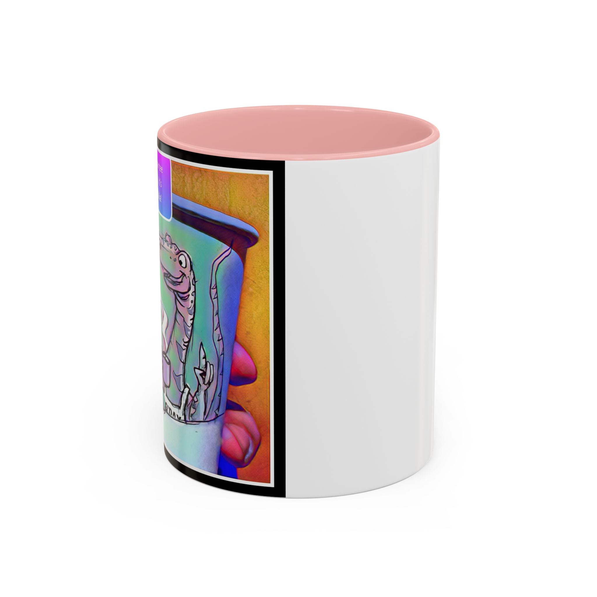Tomorrow in Aus Dino Accent Ceramic Mug (11/15oz)