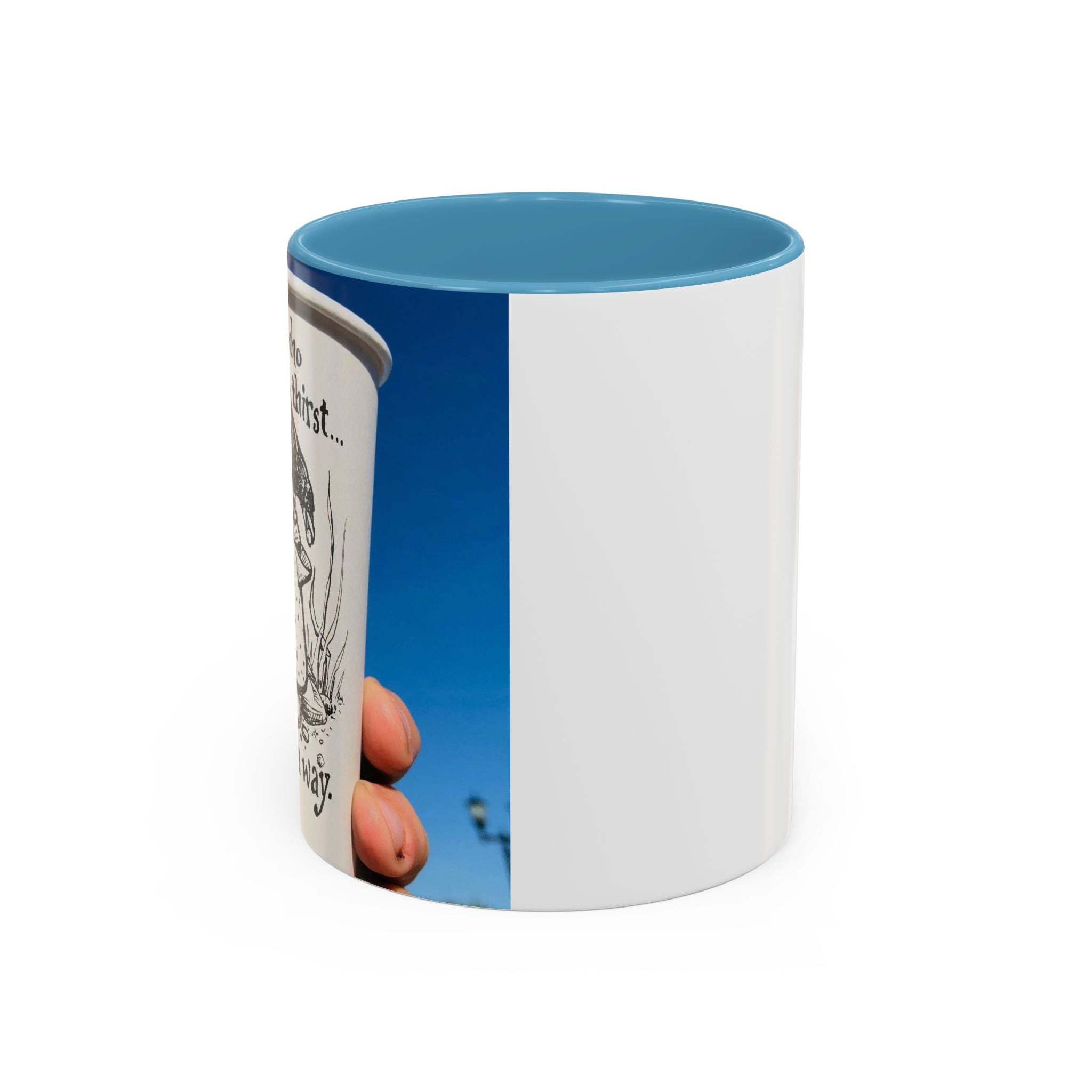 Those Who Thirst Crow Accent Ceramic Mug (11/15oz)