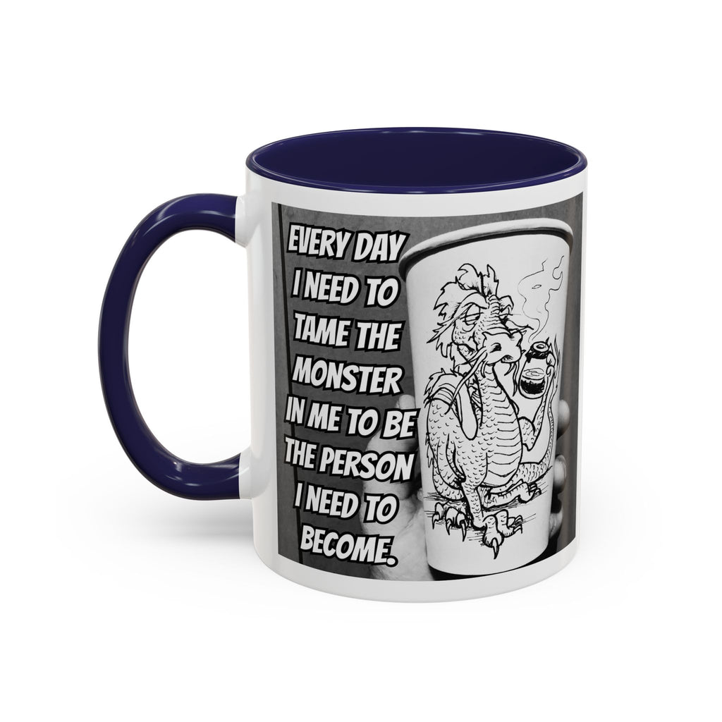 Tame the Monster Accent Ceramic Mug (11/15oz)