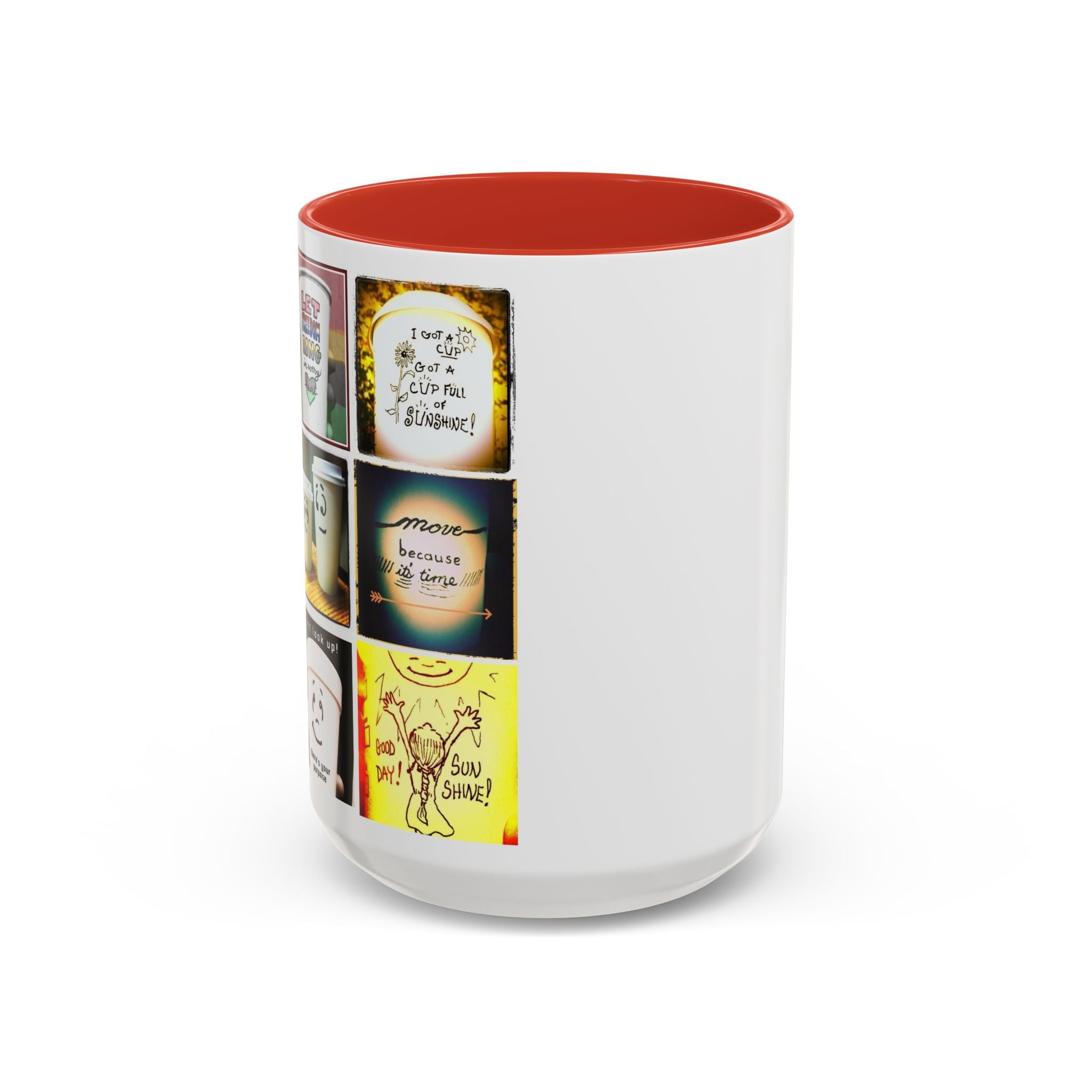 Be a Barnabus Collage Accent Ceramic Mug (11/15oz)