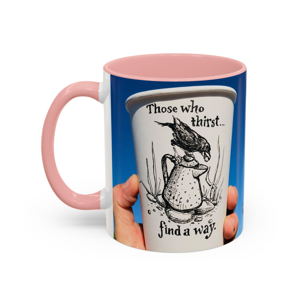 Those Who Thirst Crow Accent Ceramic Mug (11/15oz)