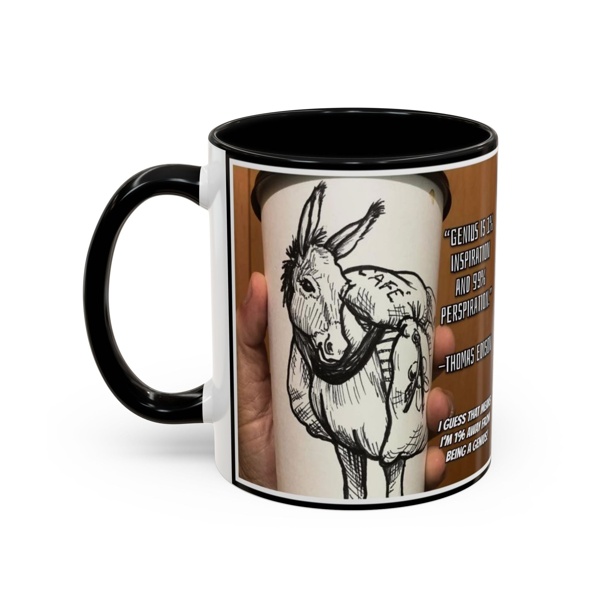 Genius Packmule Accent Ceramic Mug (11/15oz)