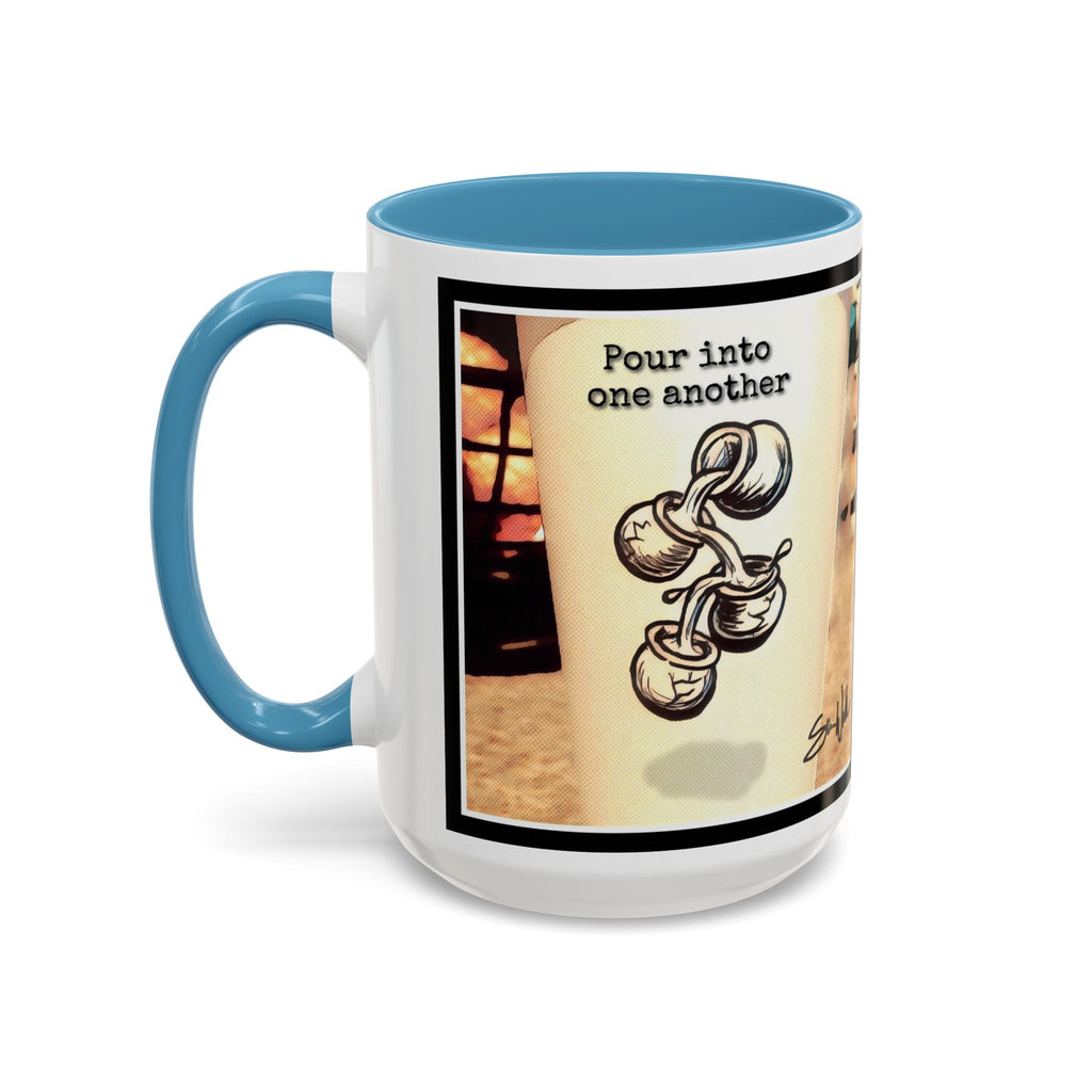 Pour into Others Accent Ceramic Mug (11/15oz)