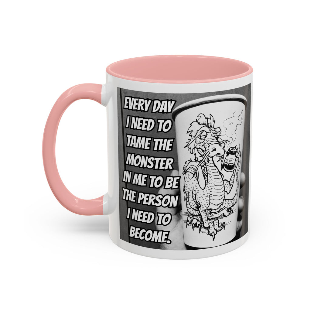 Tame the Monster Accent Ceramic Mug (11/15oz)