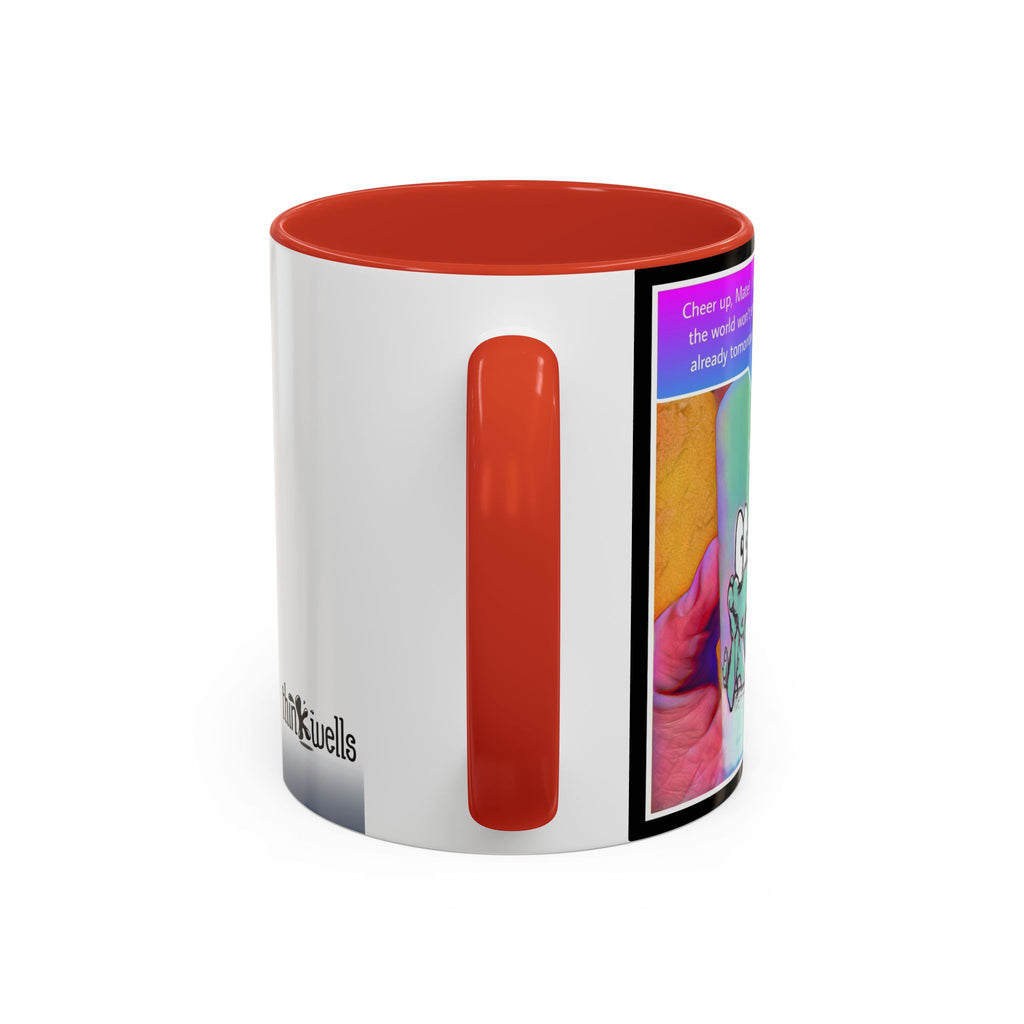 Tomorrow in Aus Dino Accent Ceramic Mug (11/15oz)