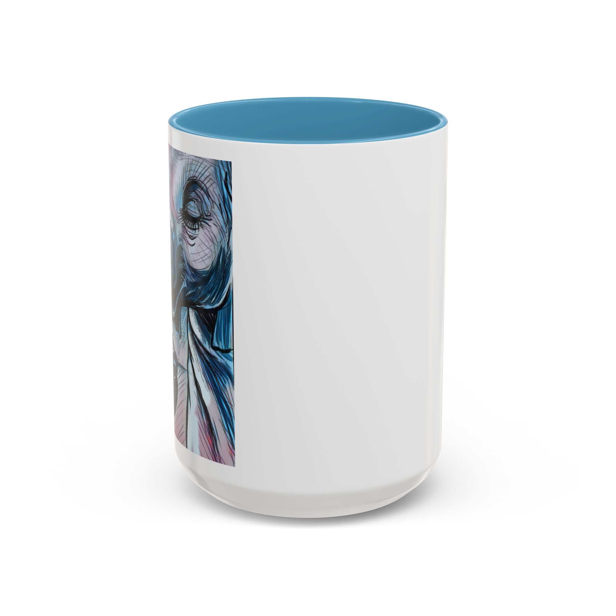 Elephant loves Coffee Accent Ceramic Mug (11/15oz)