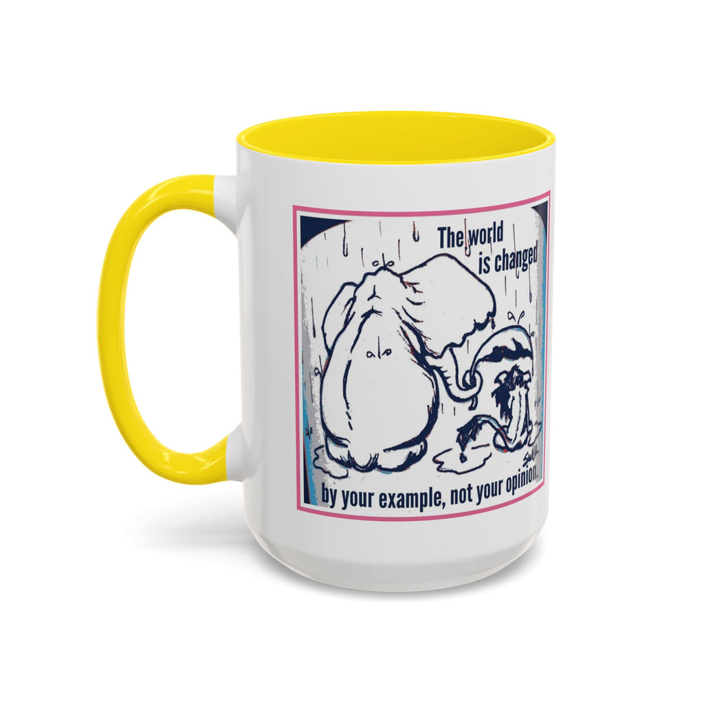 How the World is Changed Accent Ceramic Mug (11/15oz)