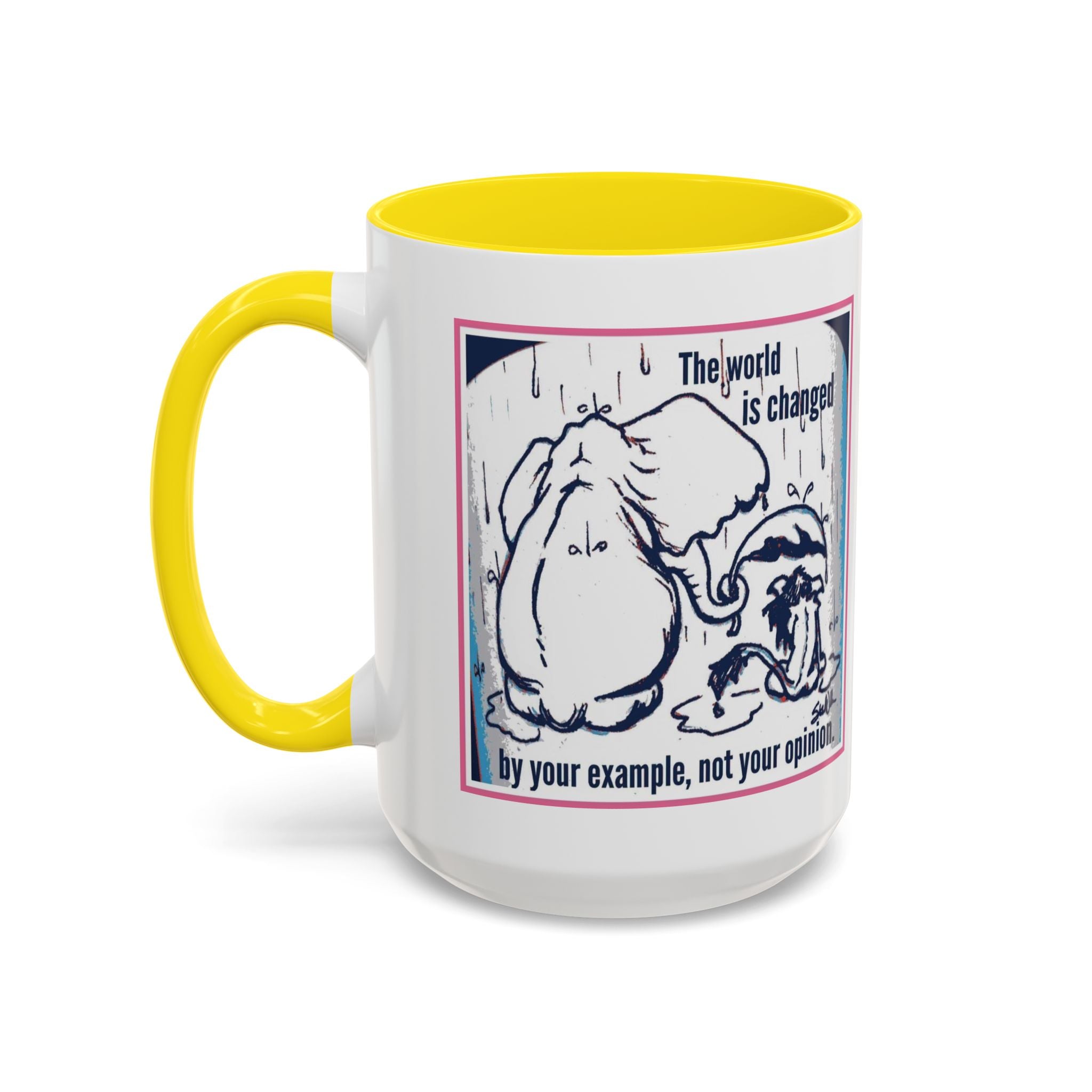 How the World is Changed Accent Ceramic Mug (11/15oz)