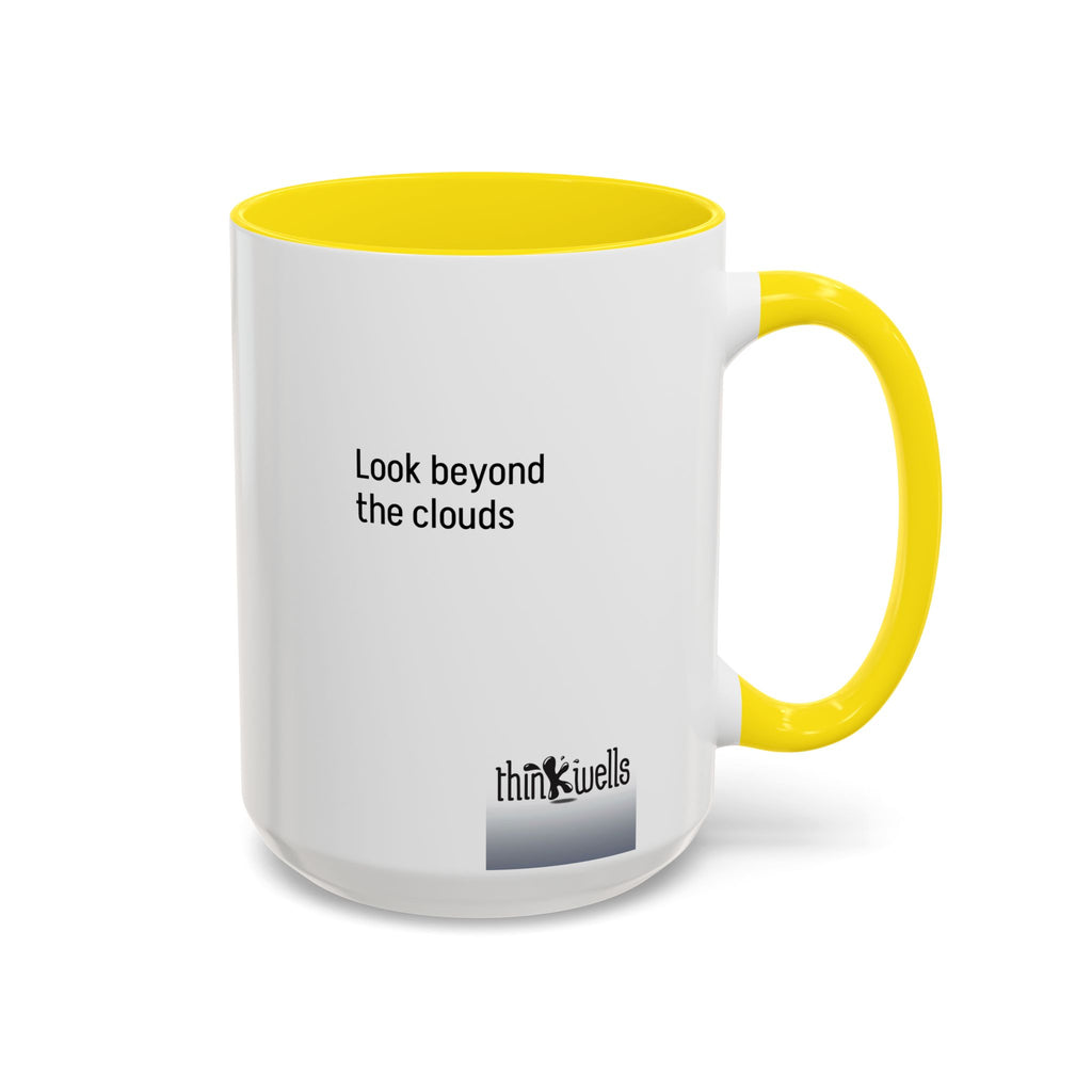 Above the Clouds Accent Ceramic Mug (11/15oz)