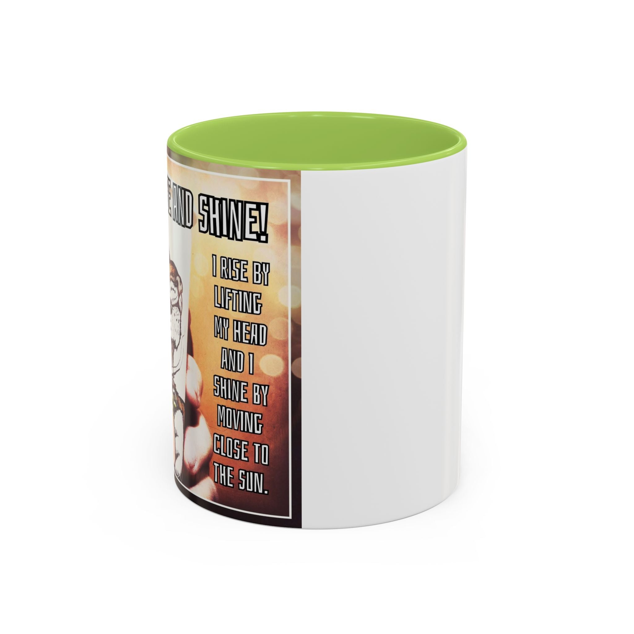 Rise n Shine Tiger Accent Ceramic Mug (11/15oz)