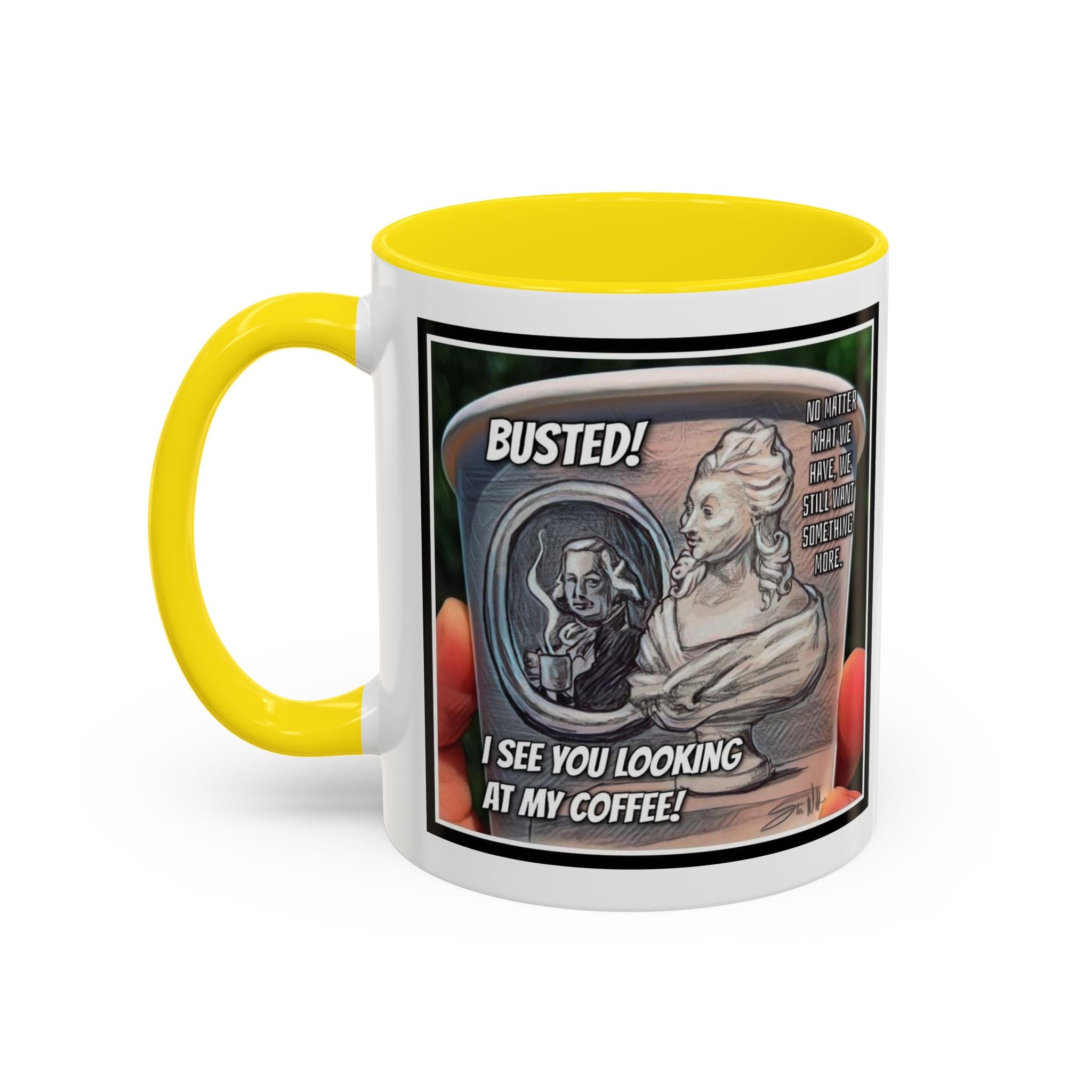 Busted - Debate Accent Ceramic Mug (11/15oz)