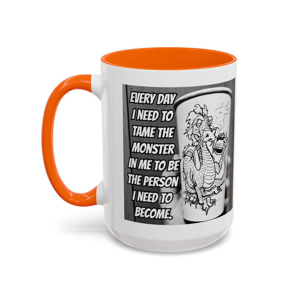 Tame the Monster Accent Ceramic Mug (11/15oz)