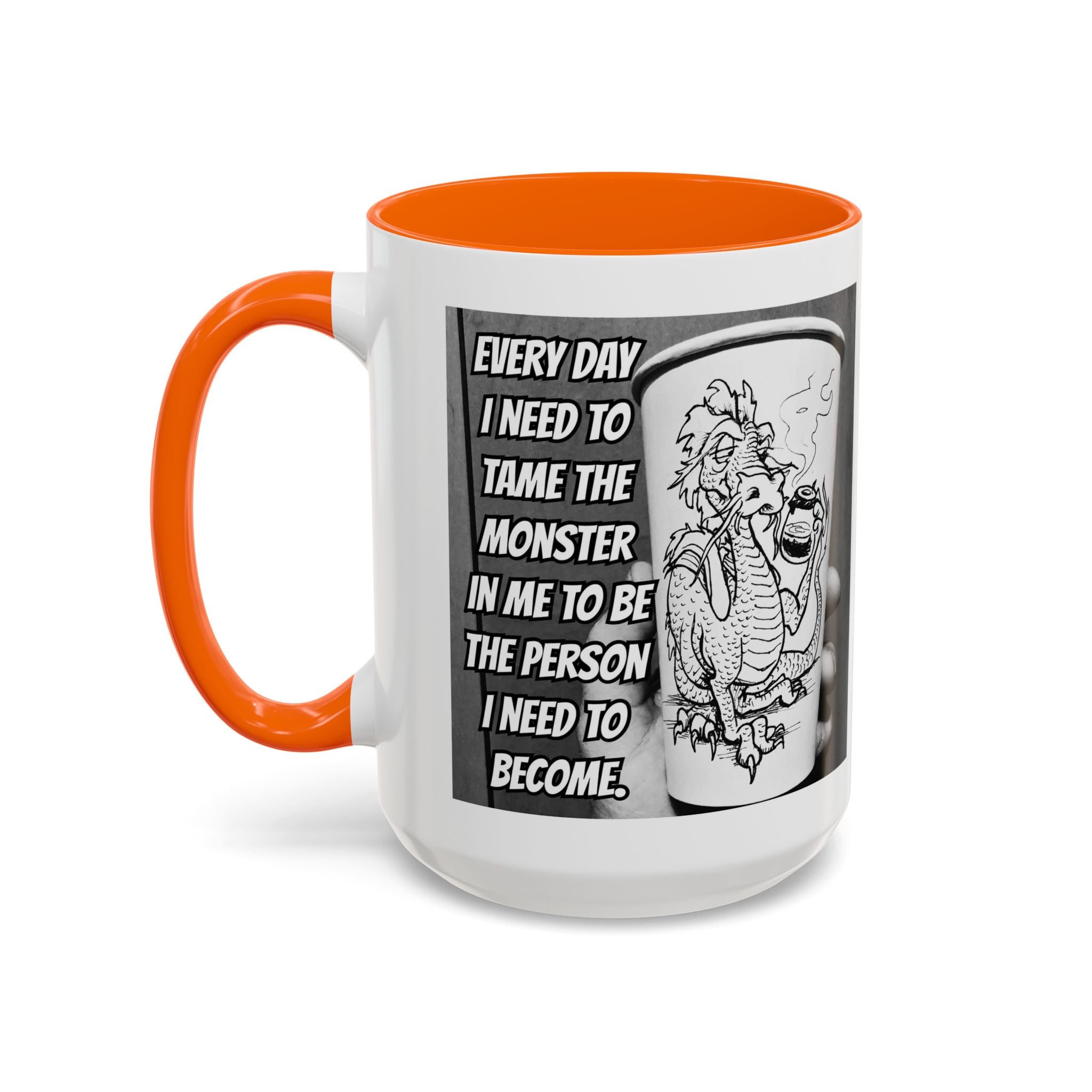 Tame the Monster Accent Ceramic Mug (11/15oz)