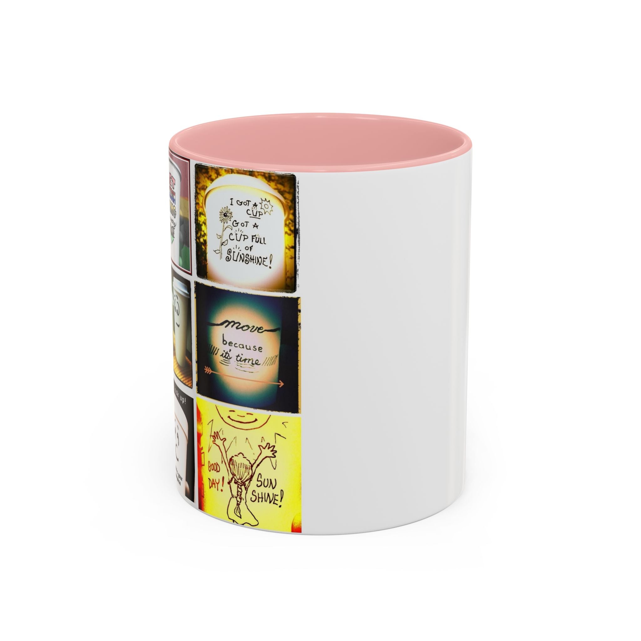 Be a Barnabus Collage Accent Ceramic Mug (11/15oz)