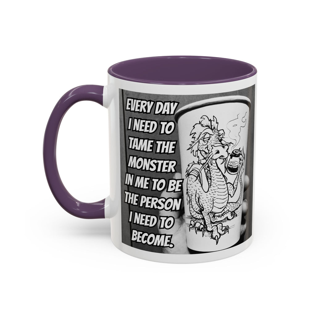 Tame the Monster Accent Ceramic Mug (11/15oz)