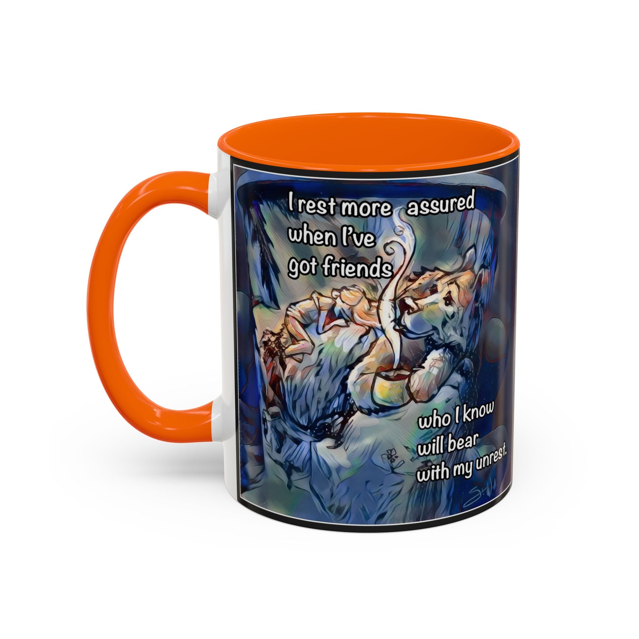 Bear Unrest Accent Ceramic Mug (11/15oz)
