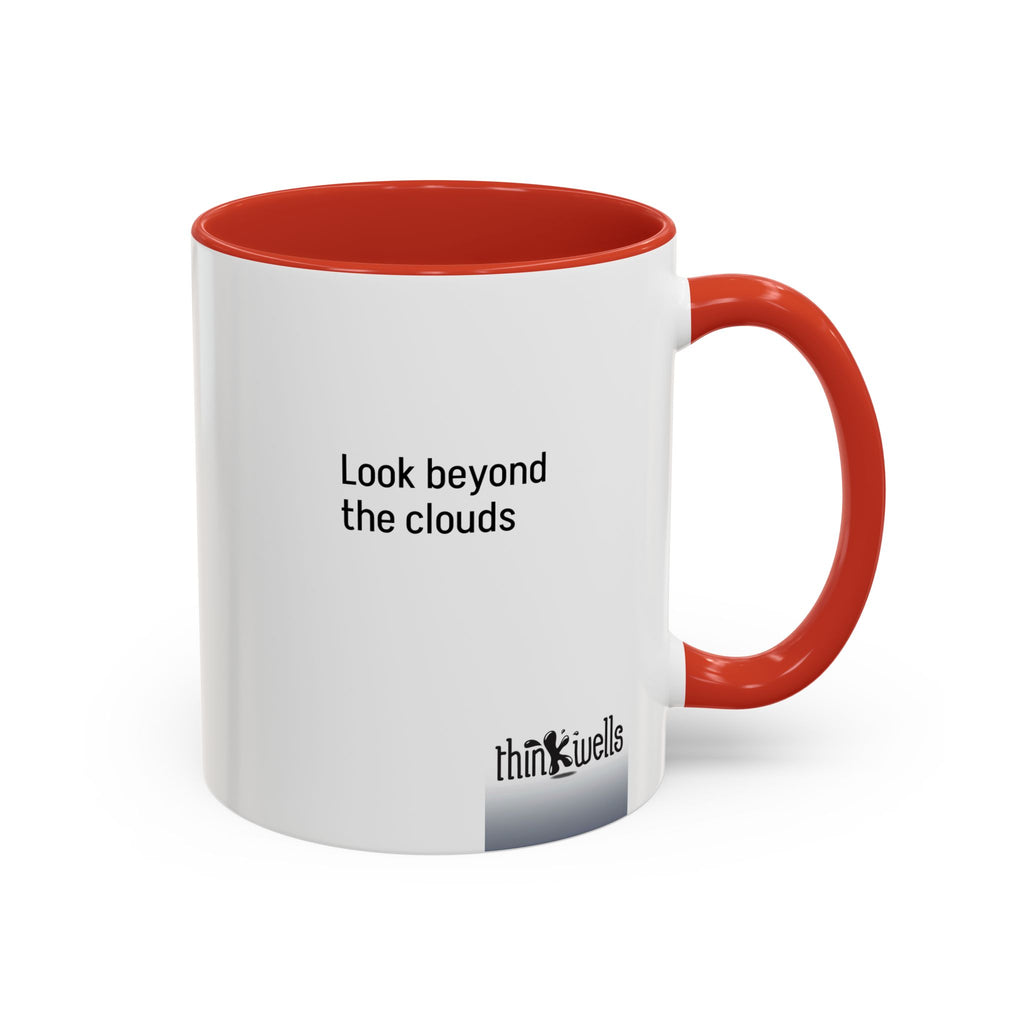 Above the Clouds Accent Ceramic Mug (11/15oz)