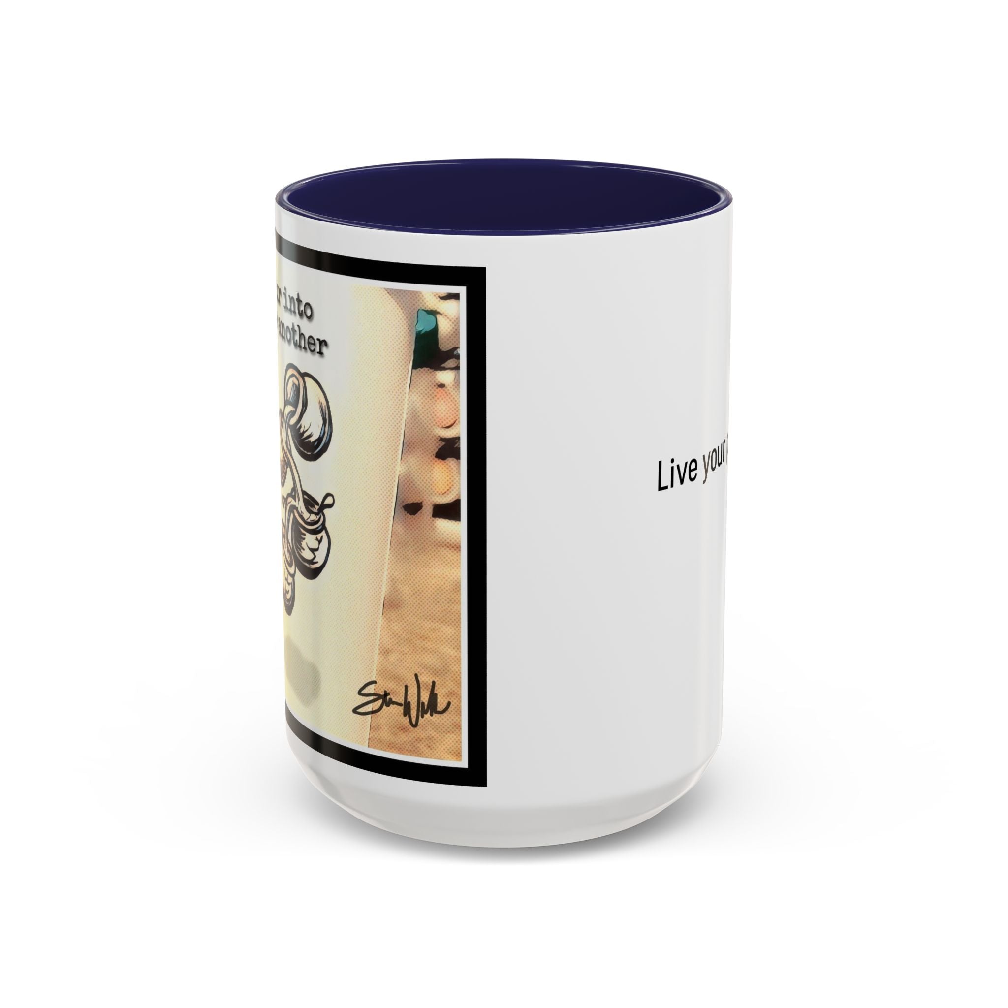 Pour into Others Accent Ceramic Mug (11/15oz)