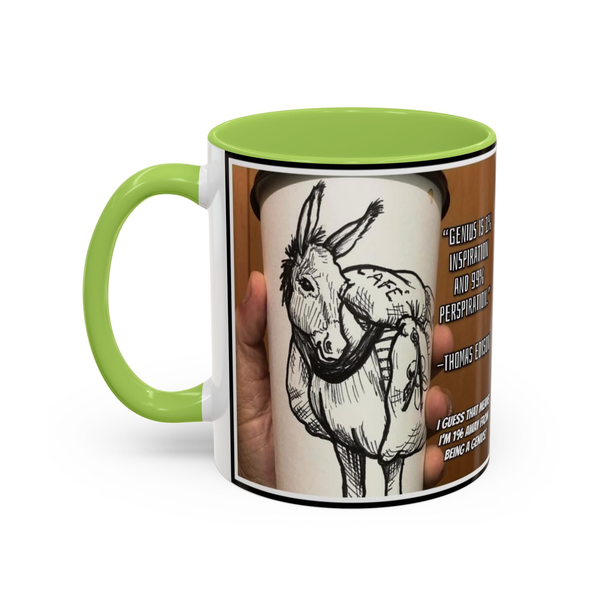 Genius Packmule Accent Ceramic Mug (11/15oz)